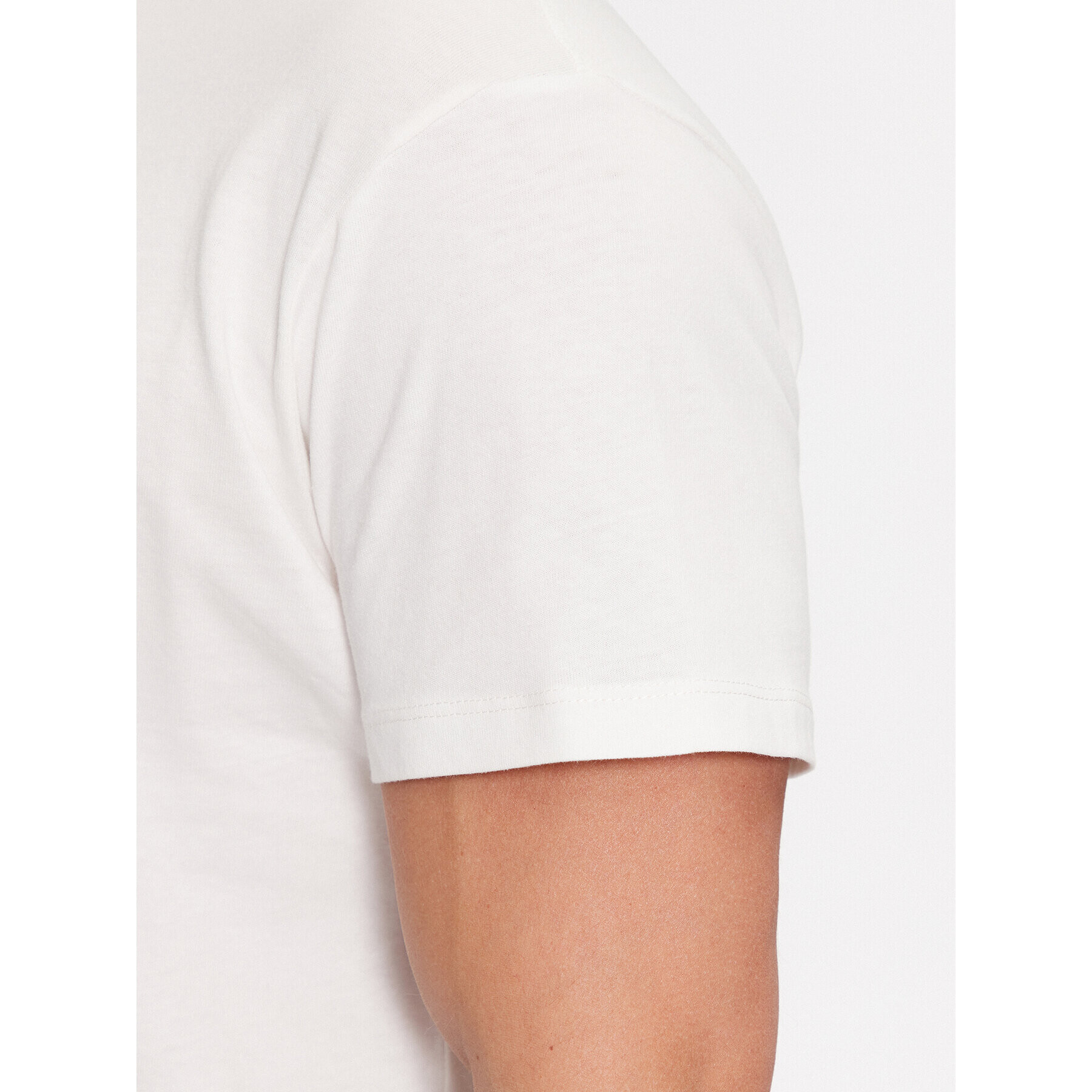 Pepe Jeans Тишърт Ronell PM508707 Бял Regular Fit - Pepit.bg