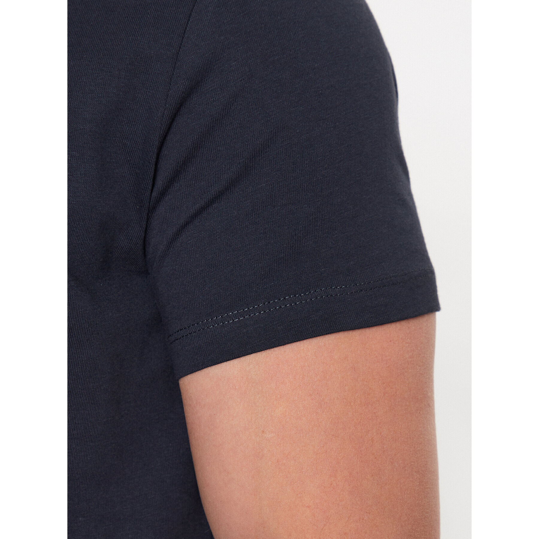 Pepe Jeans Тишърт Ronson PM508708 Тъмносин Regular Fit - Pepit.bg