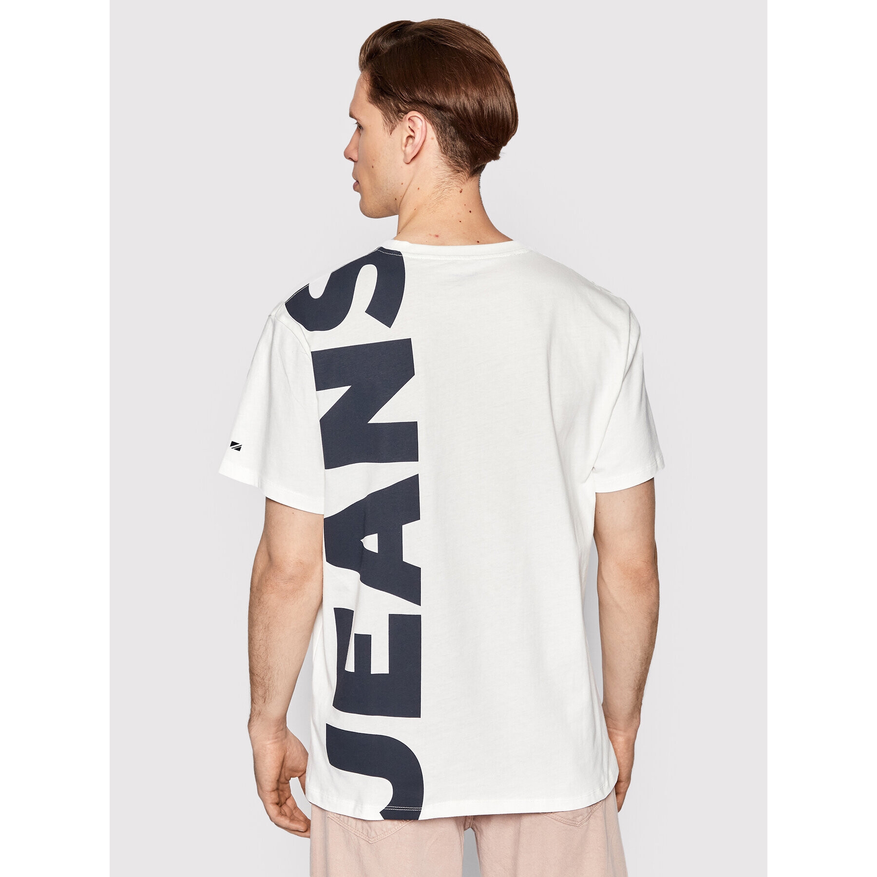 Pepe Jeans Тишърт Shedrick PM508374 Бял Relaxed Fit - Pepit.bg