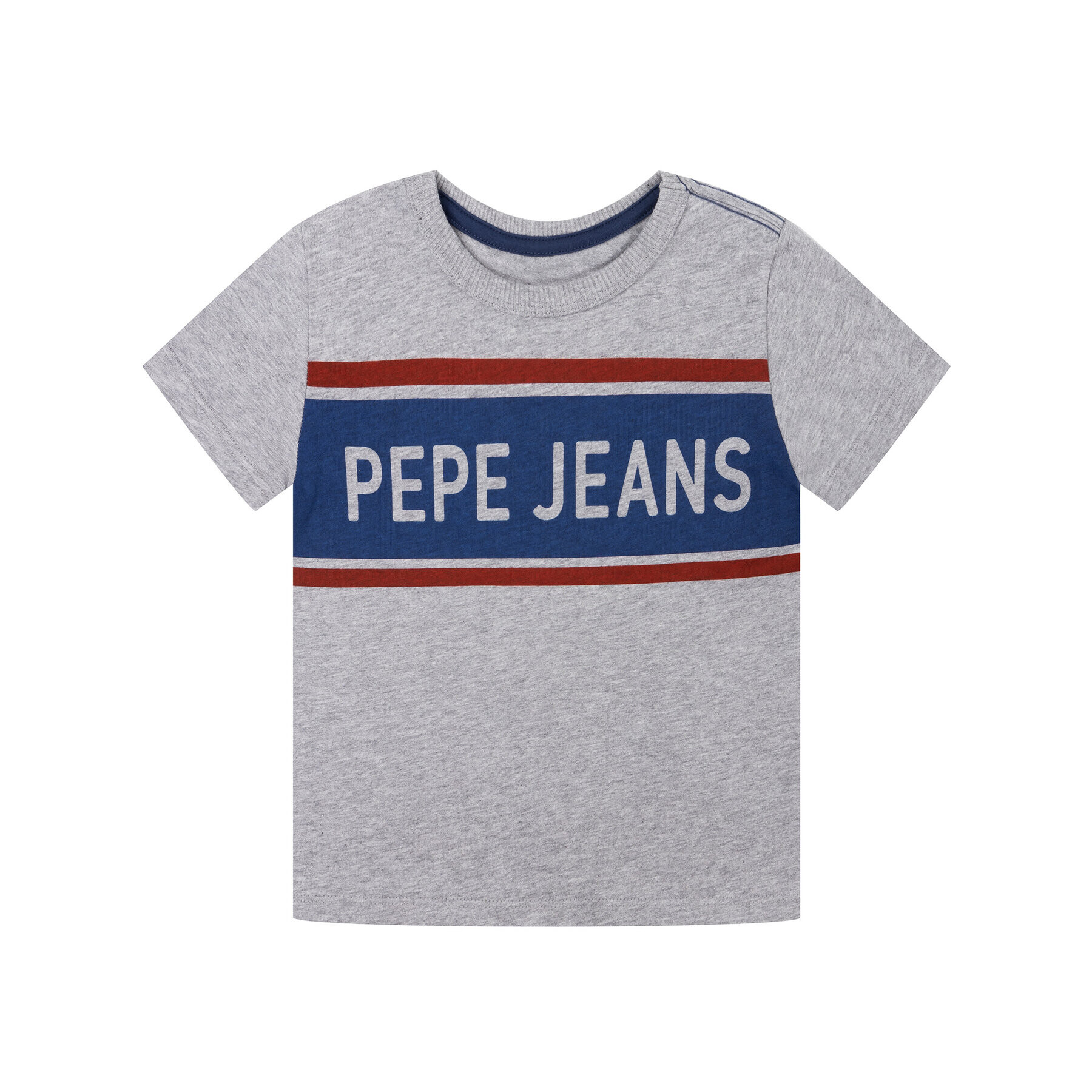 Pepe Jeans Тишърт Talton PB502714 Сив Regular Fit - Pepit.bg