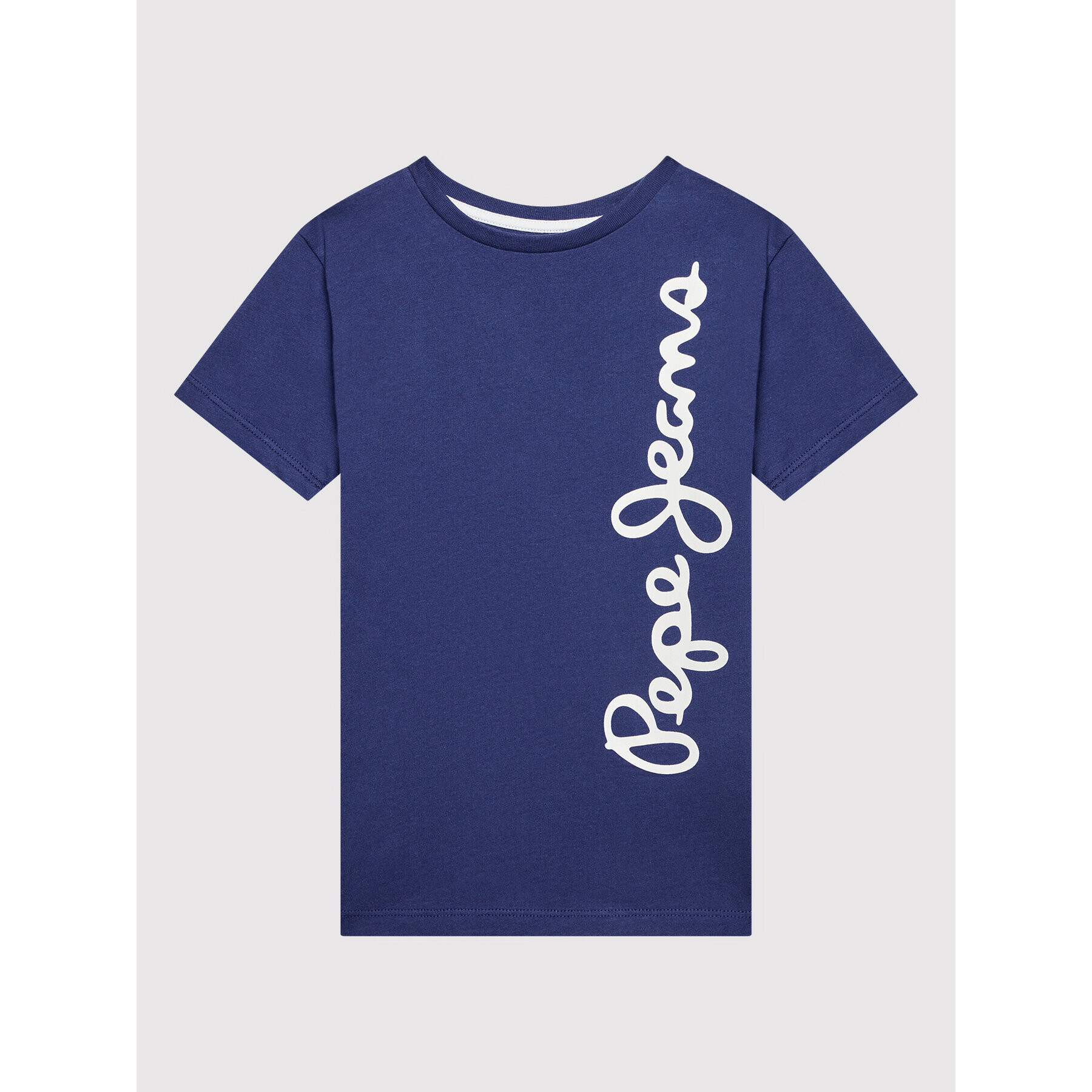 Pepe Jeans Тишърт Waldo PB501279 Тъмносин Regular Fit - Pepit.bg