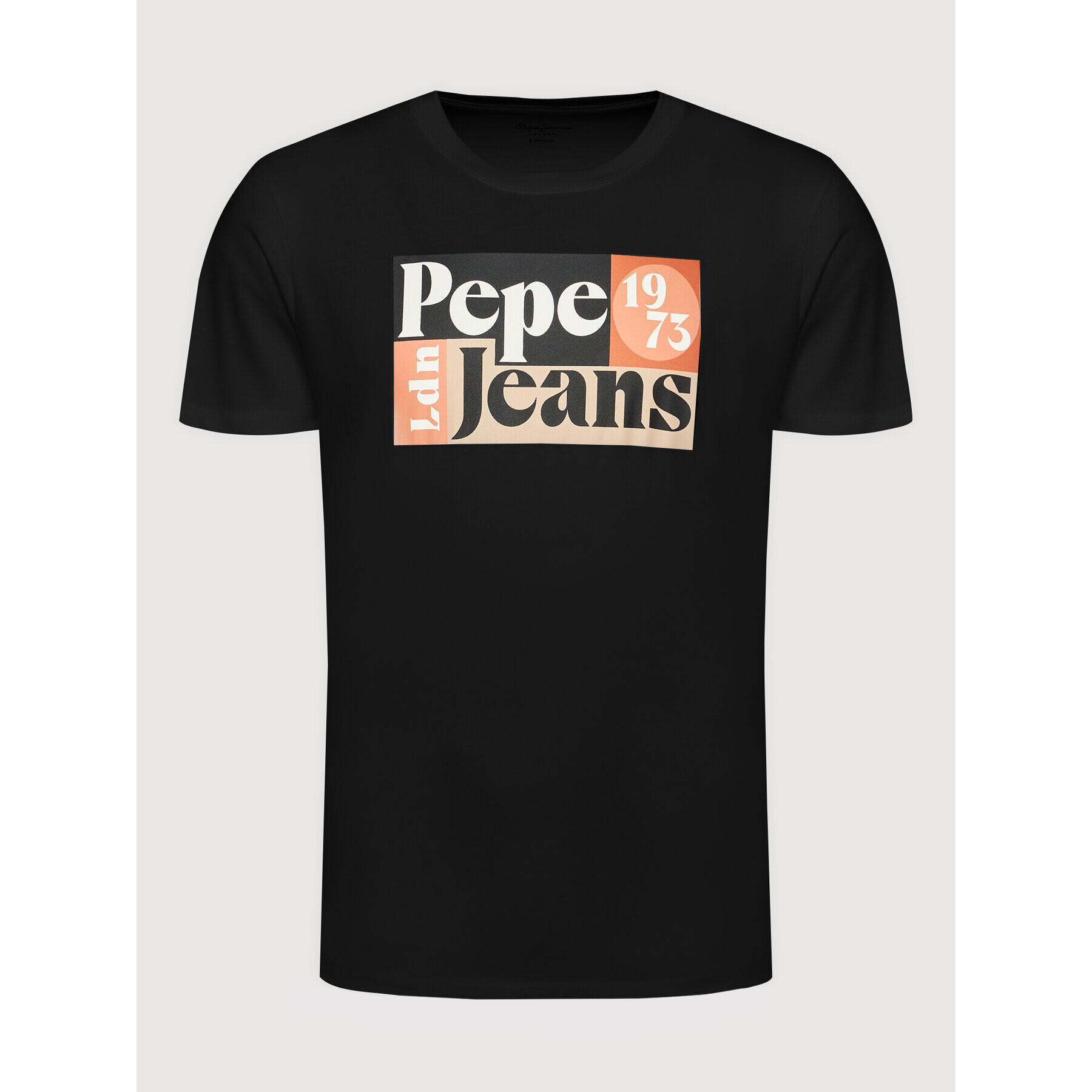 Pepe Jeans Тишърт Wells PM507875 Черен Regular Fit - Pepit.bg