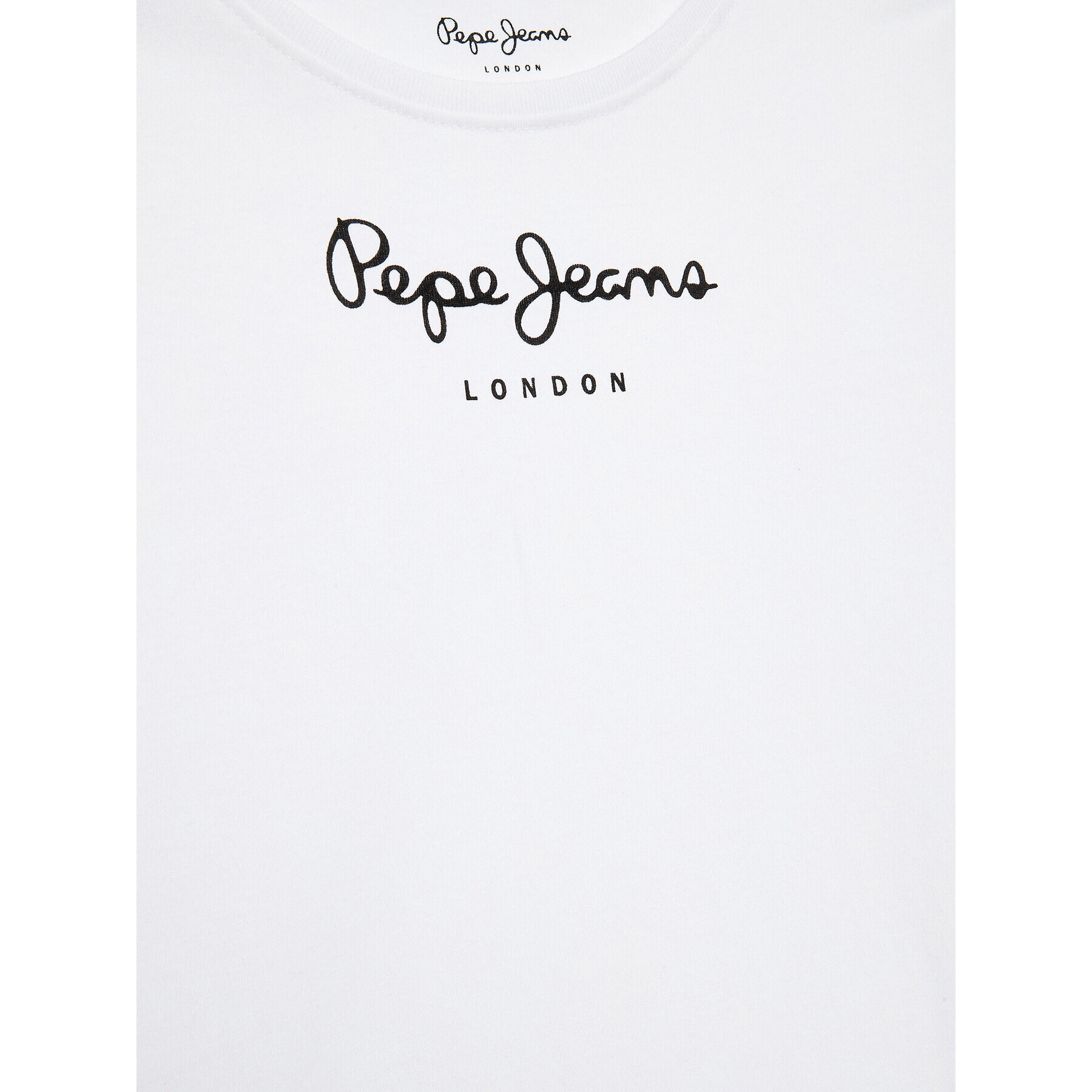 Pepe Jeans Тишърт Wenda PG502960 Бял Regular Fit - Pepit.bg