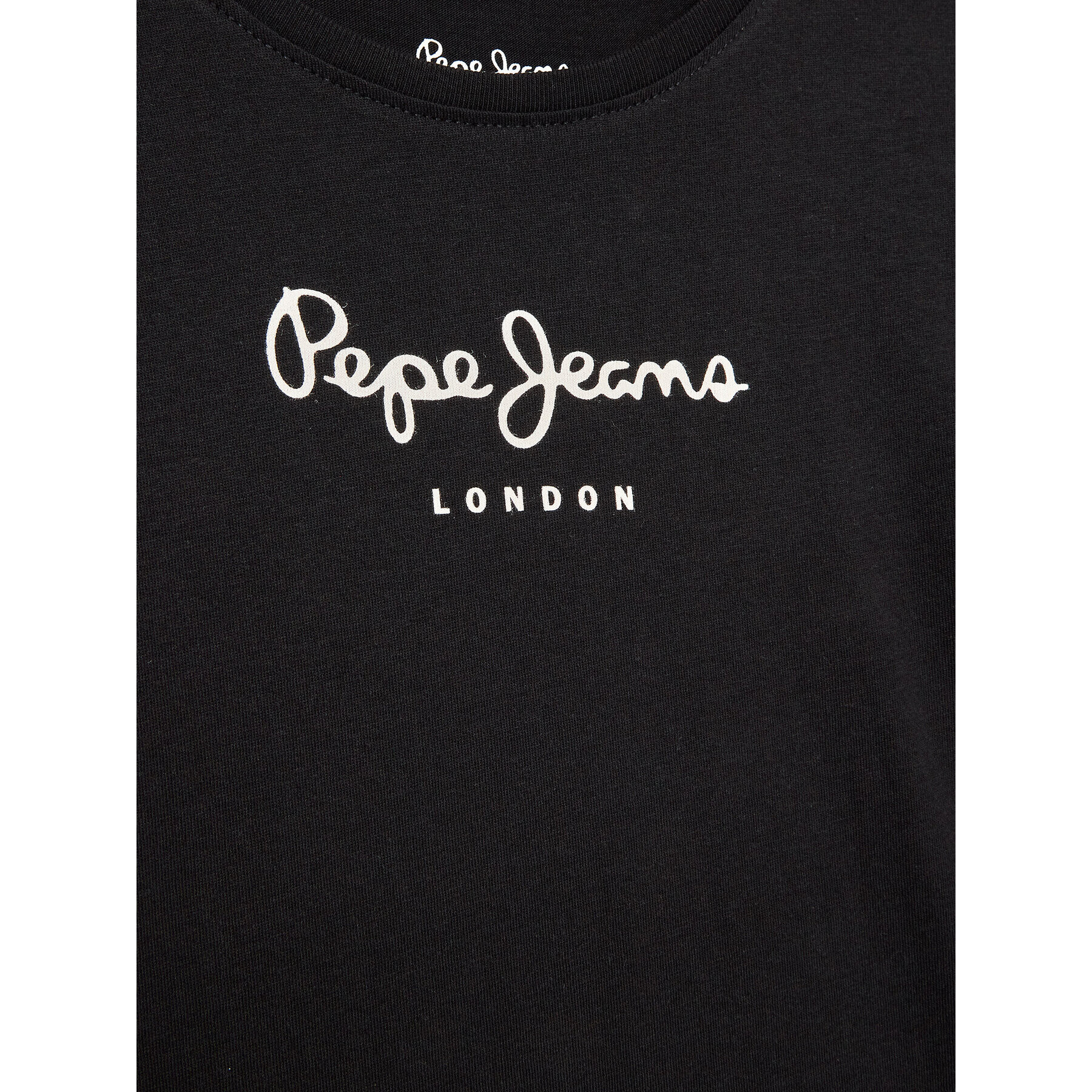 Pepe Jeans Тишърт Wenda PG502960 Черен Regular Fit - Pepit.bg