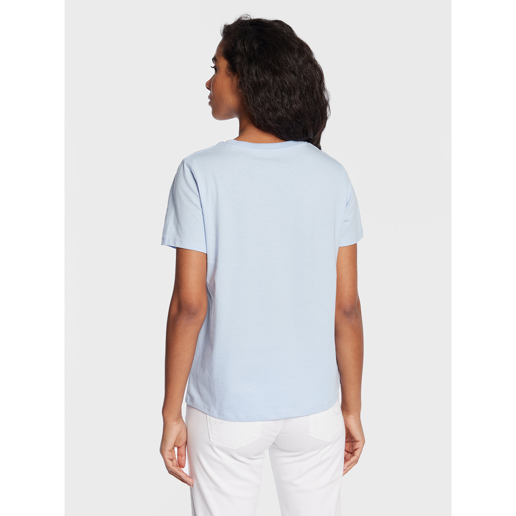 Pepe Jeans Тишърт Wendy Chest PL505481 Син Regular Fit - Pepit.bg