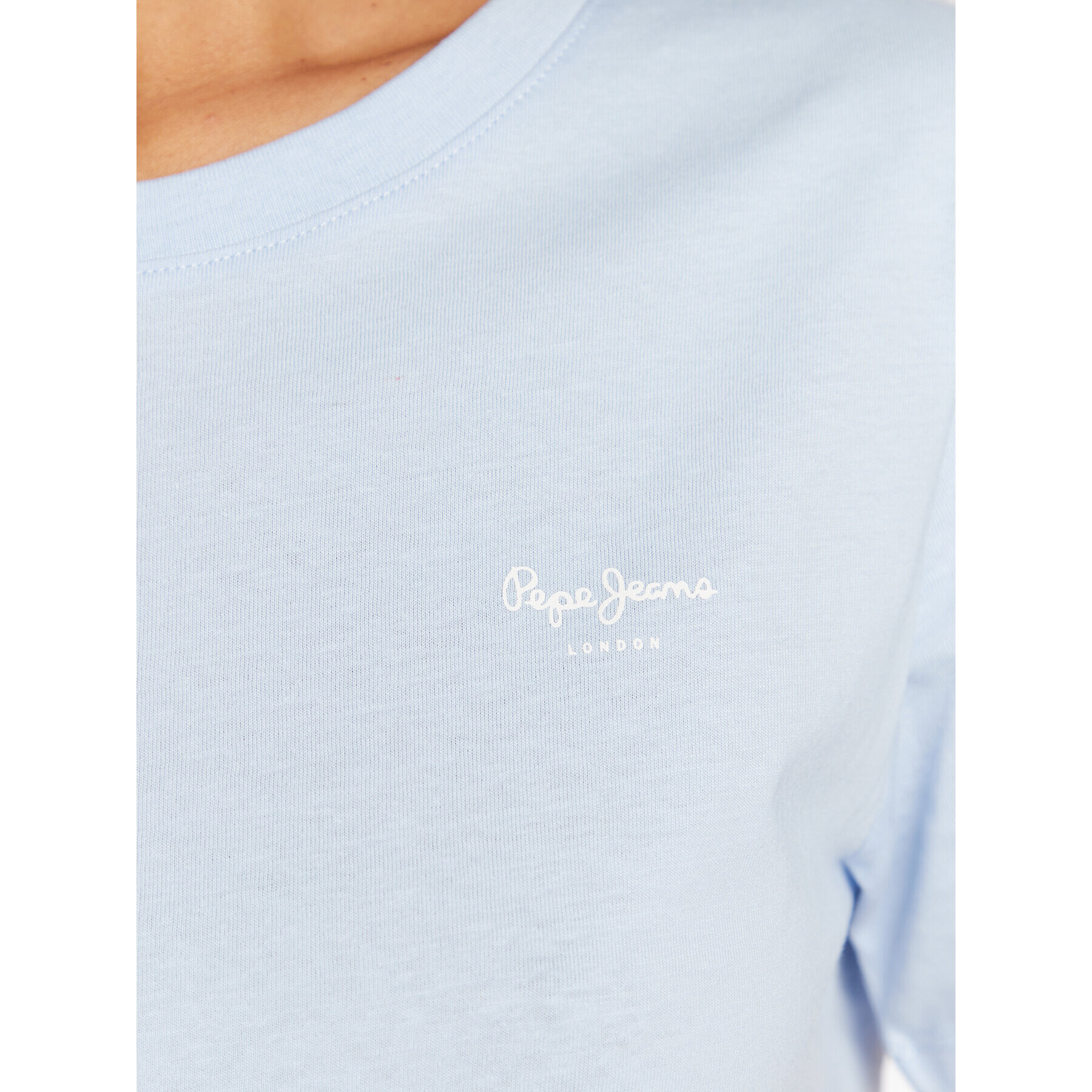 Pepe Jeans Тишърт Wendy Chest PL505481 Син Regular Fit - Pepit.bg