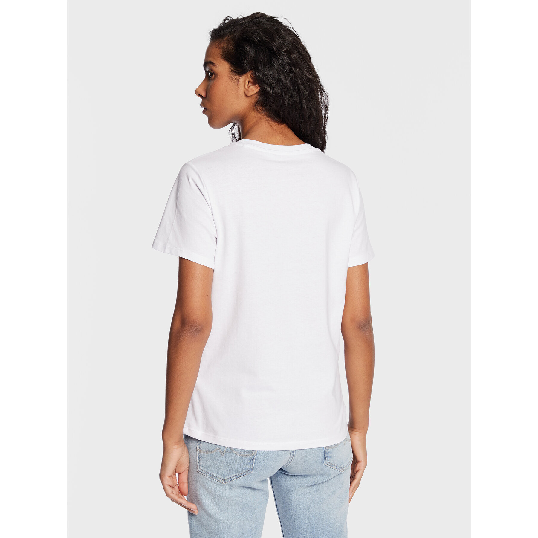 Pepe Jeans Тишърт Wendy PL505480 Бял Regular Fit - Pepit.bg