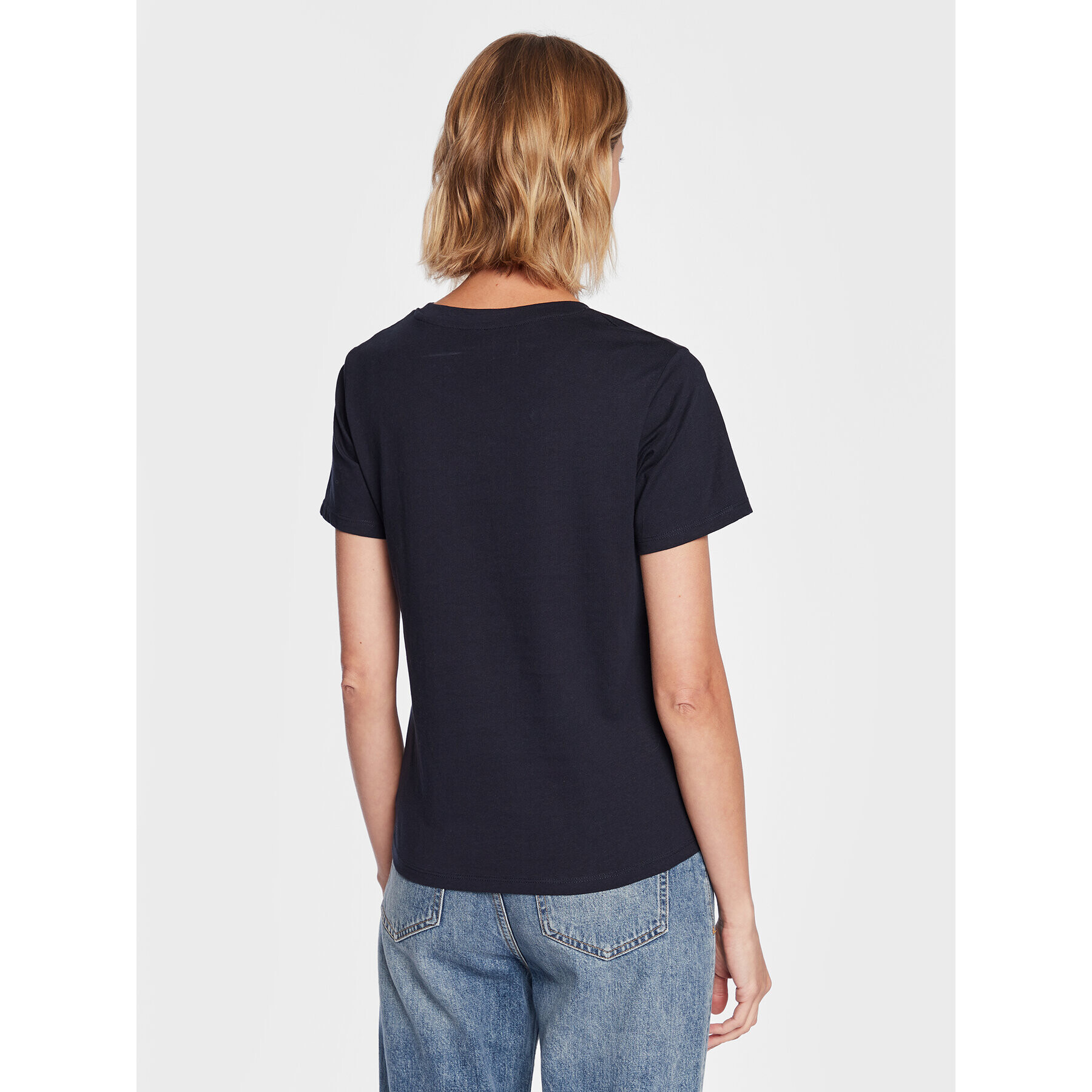 Pepe Jeans Тишърт Wendy PL505480 Тъмносин Regular Fit - Pepit.bg
