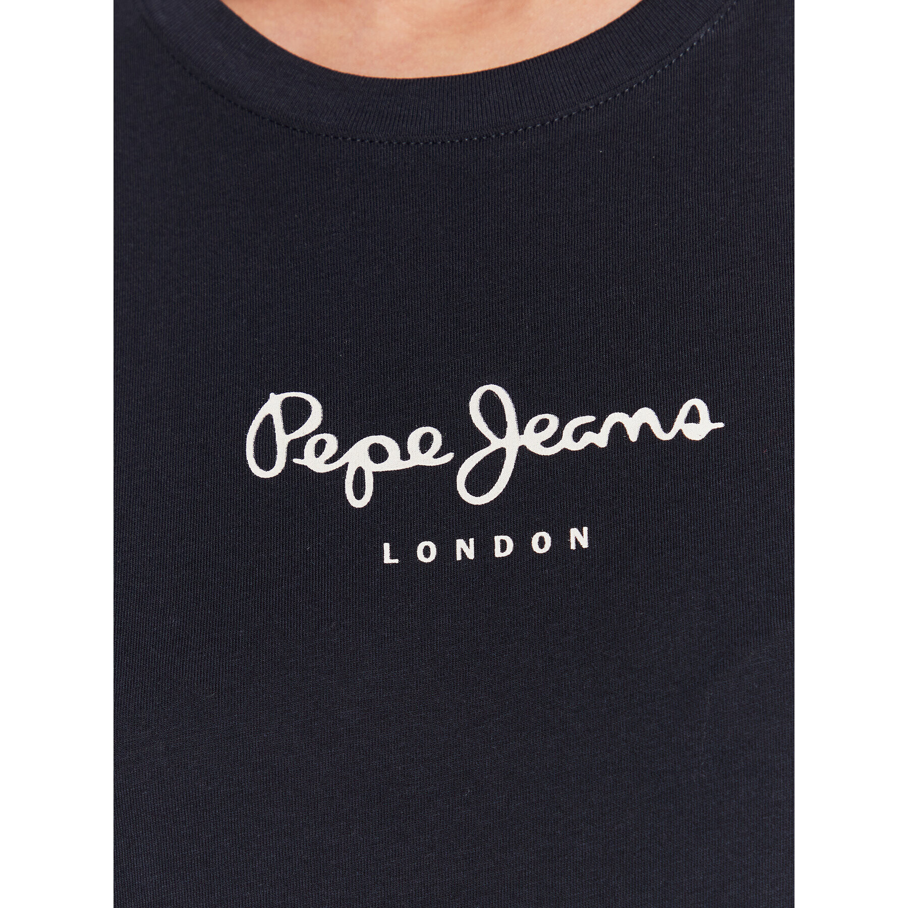 Pepe Jeans Тишърт Wendy PL505480 Тъмносин Regular Fit - Pepit.bg