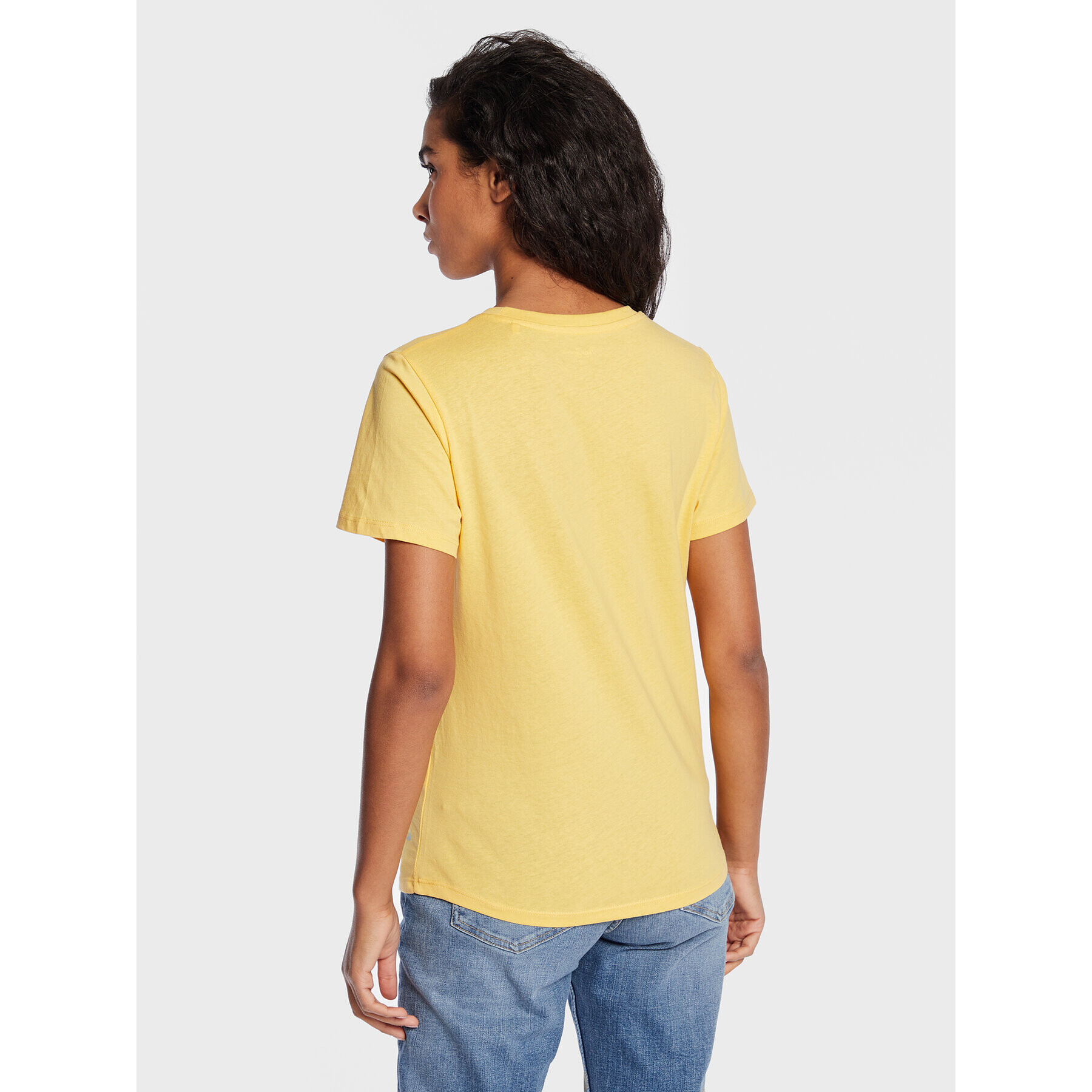 Pepe Jeans Тишърт Wendy PL505480 Жълт Regular Fit - Pepit.bg