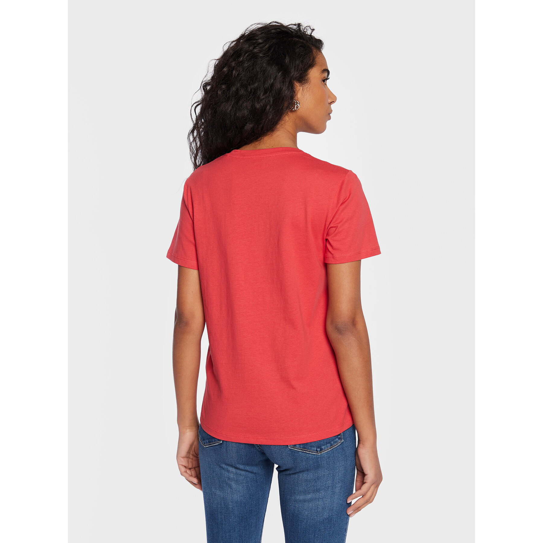 Pepe Jeans Тишърт Wendy PL505482 Червен Regular Fit - Pepit.bg