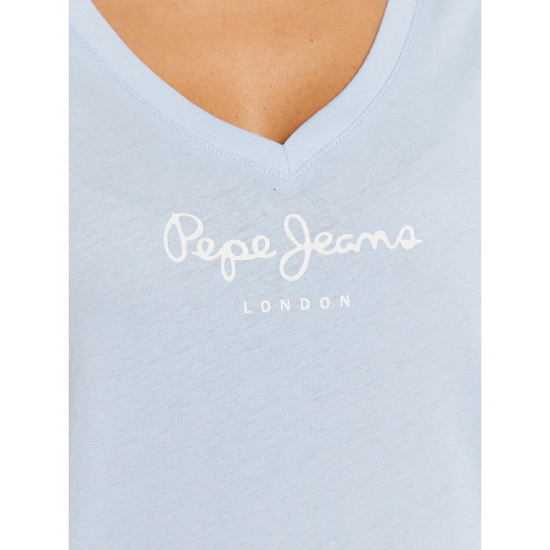 Pepe Jeans Тишърт Wendy PL505482 Син Regular Fit - Pepit.bg