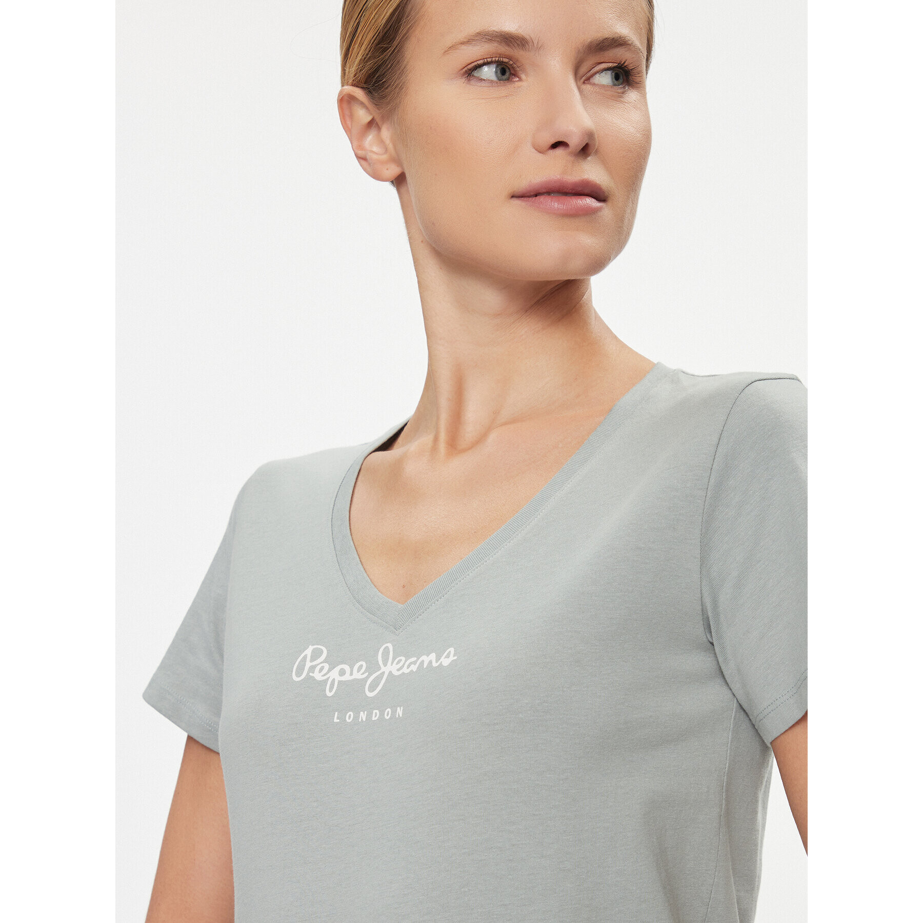 Pepe Jeans Тишърт Wendy PL505482 Зелен Regular Fit - Pepit.bg