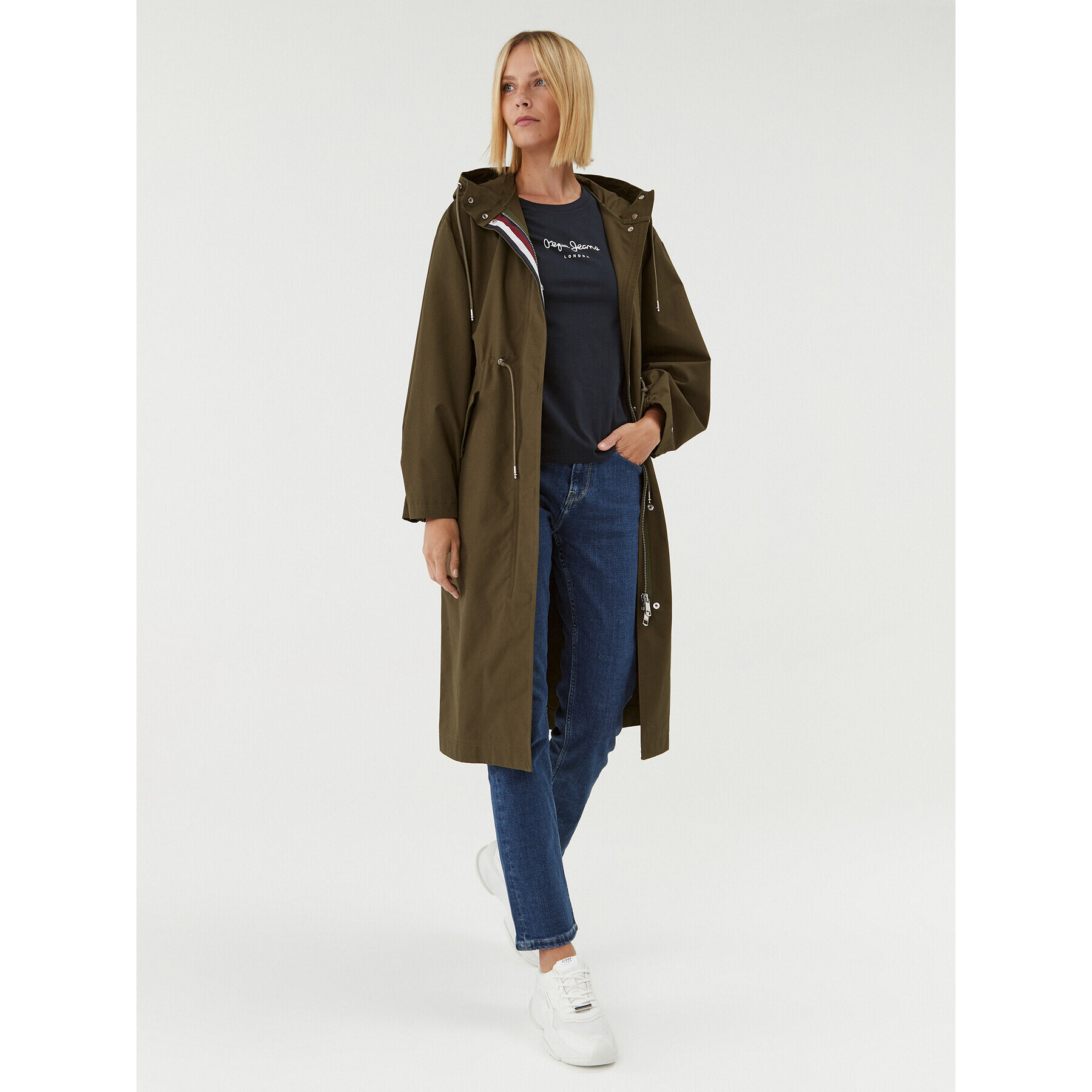 Pepe Jeans Тишърт Wendys PL505710 Тъмносин Regular Fit - Pepit.bg