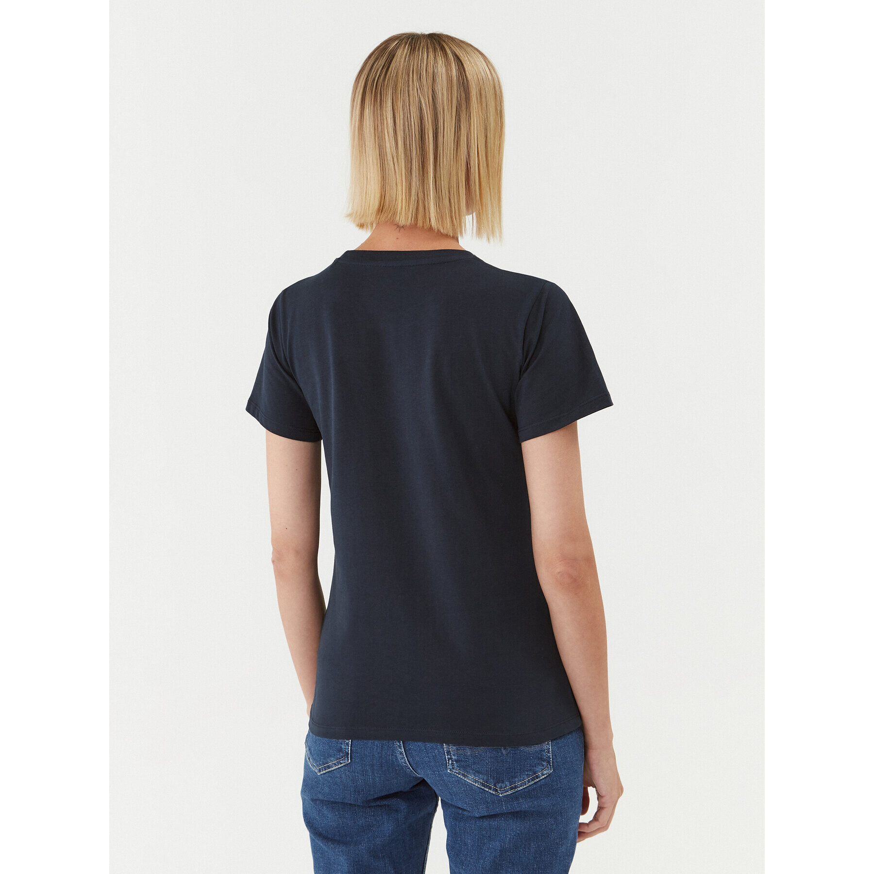 Pepe Jeans Тишърт Wendys PL505710 Тъмносин Regular Fit - Pepit.bg