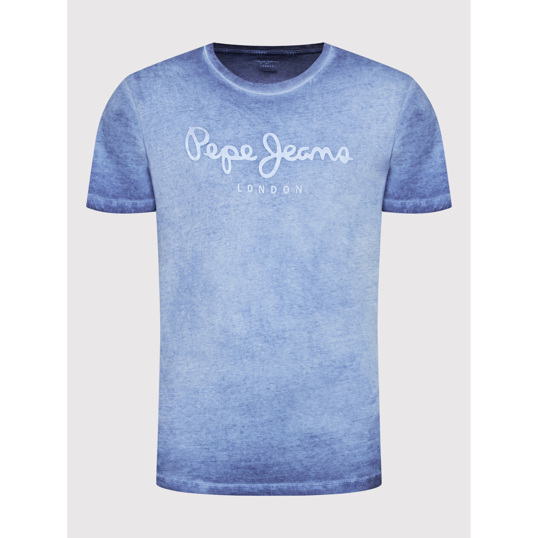 Pepe Jeans Тишърт West Sir New N PM508275 Син Regular Fit - Pepit.bg