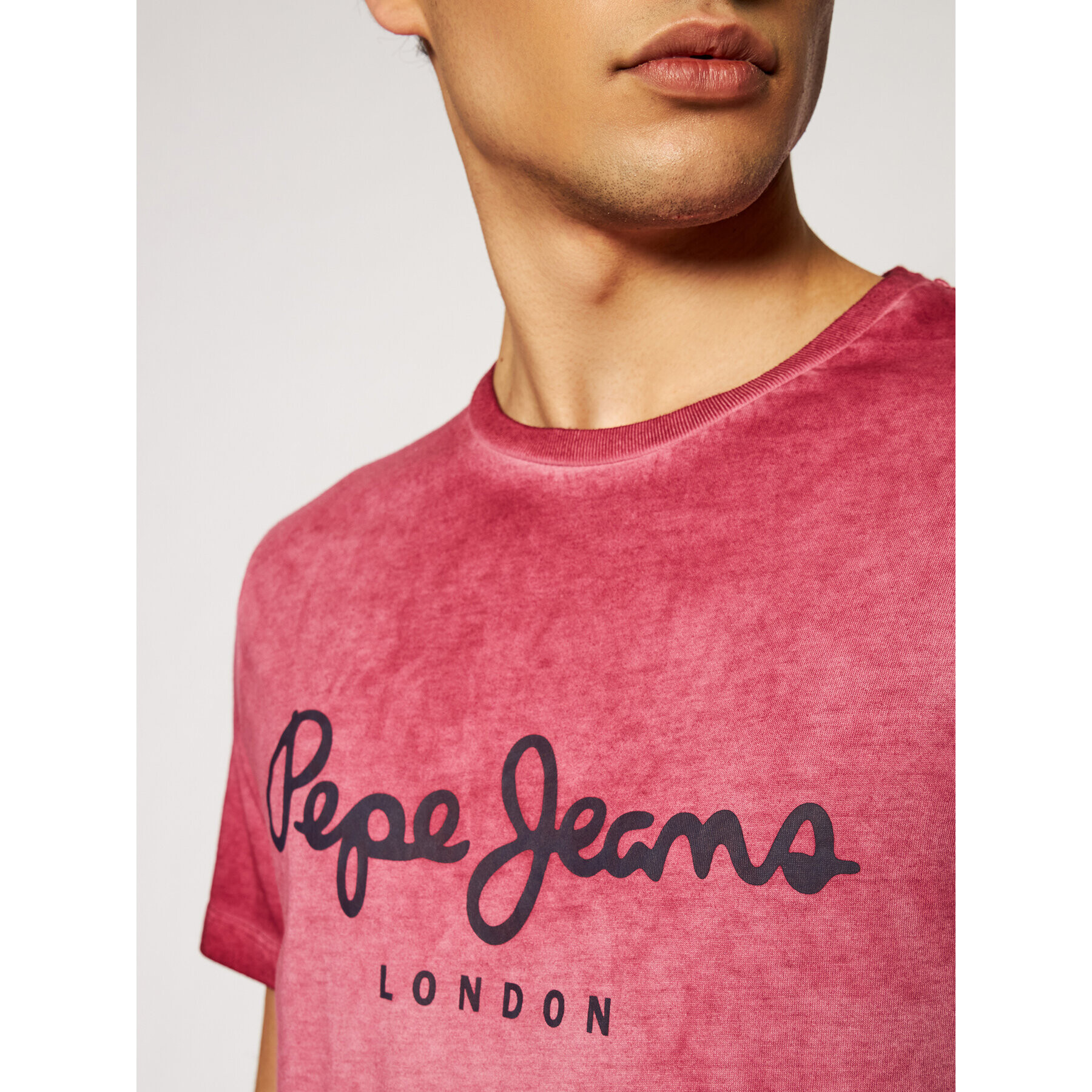 Pepe Jeans Тишърт West Sir New PM508009 Розов Regular Fit - Pepit.bg