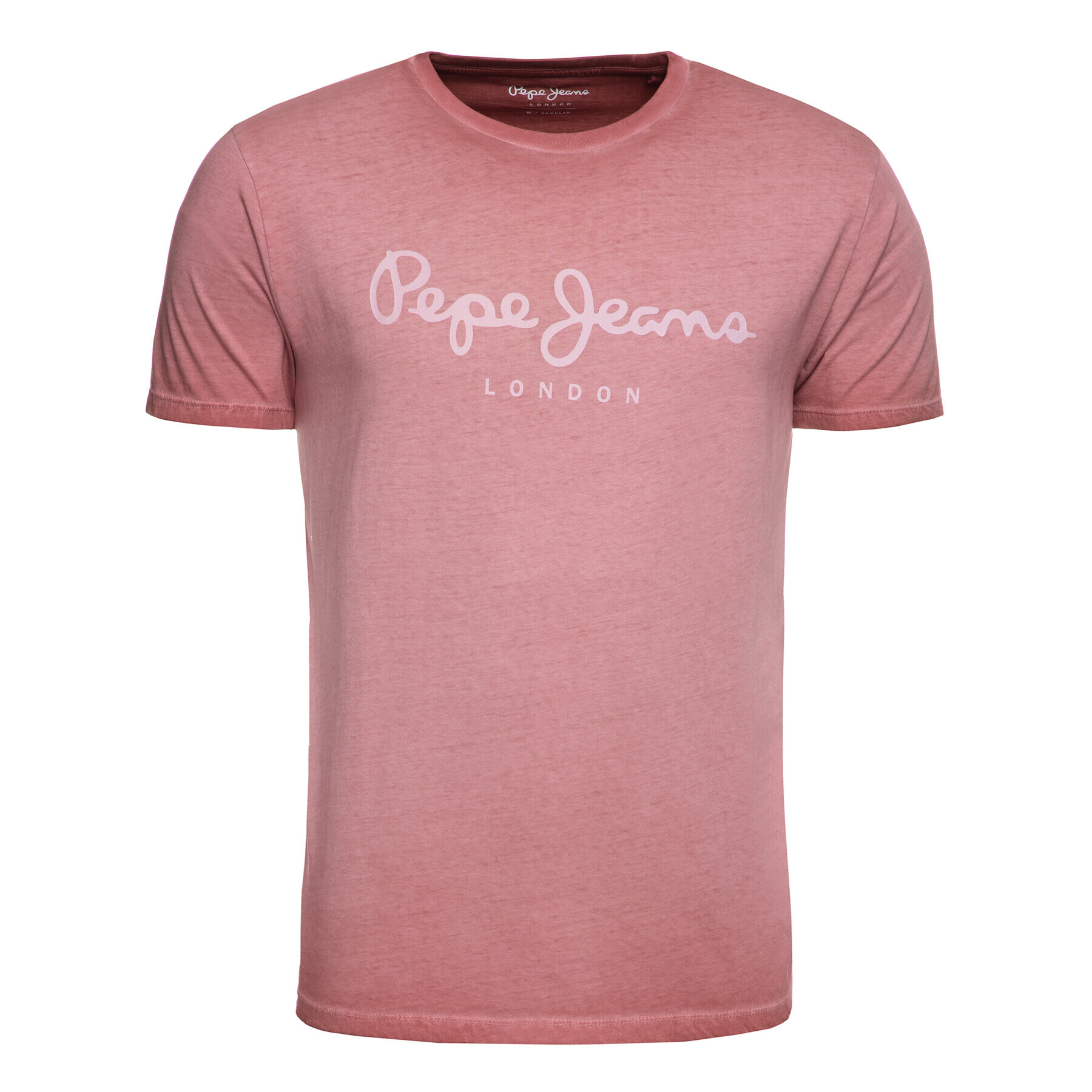 Pepe Jeans Тишърт West Sir PM504032 Розов Regular Fit - Pepit.bg