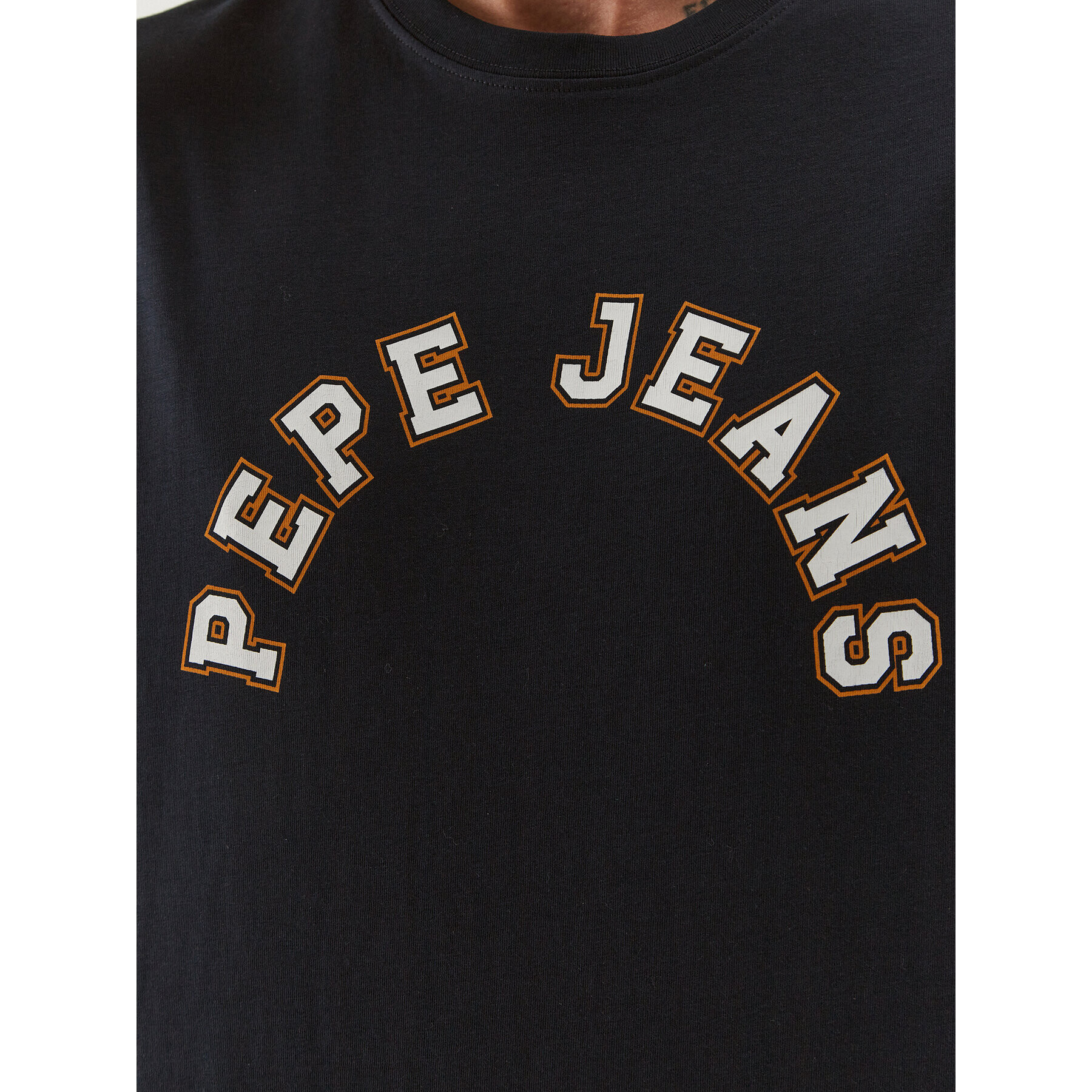 Pepe Jeans Тишърт Westend Tee PM509124 Тъмносин Regular Fit - Pepit.bg