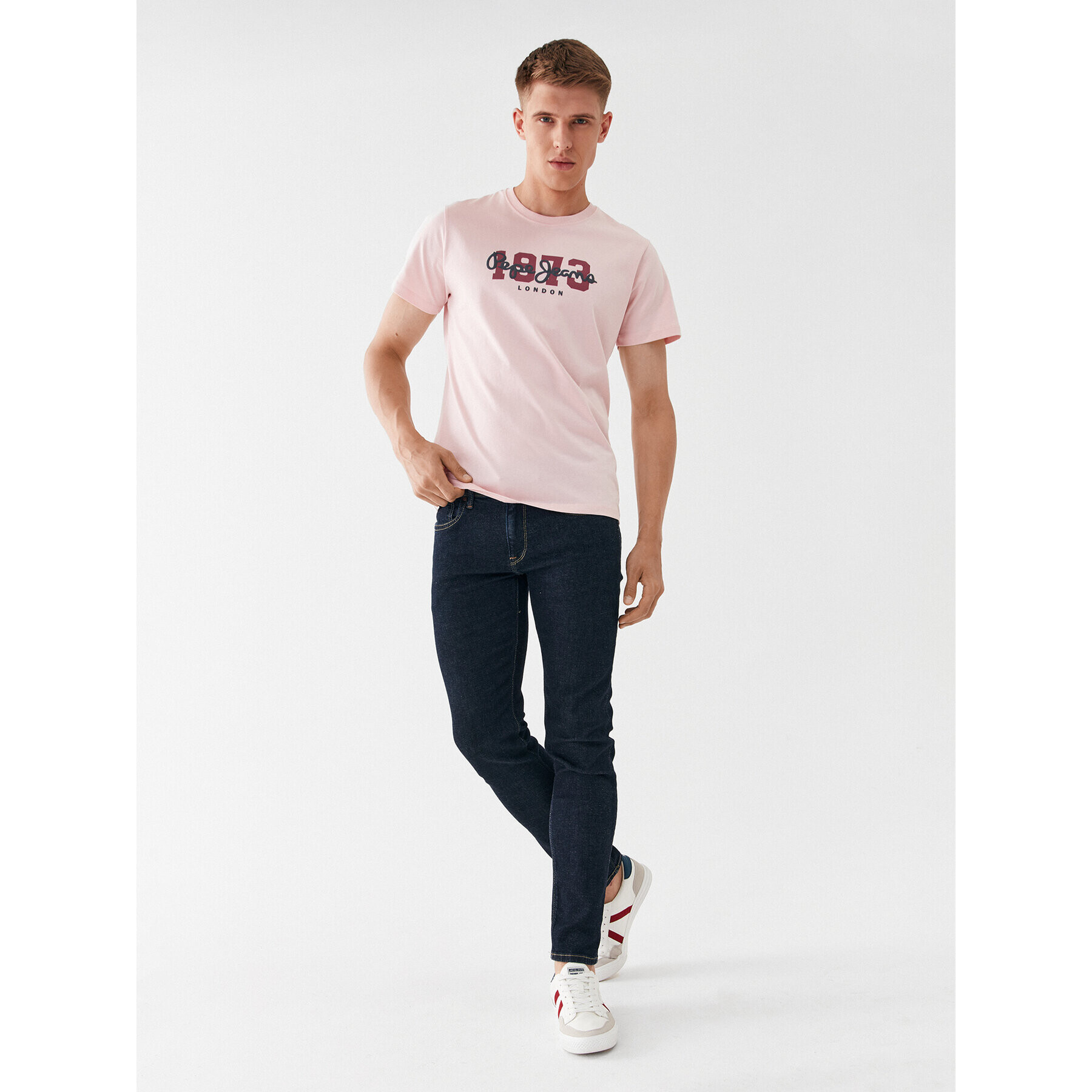 Pepe Jeans Тишърт Wolf PM508953 Розов Regular Fit - Pepit.bg