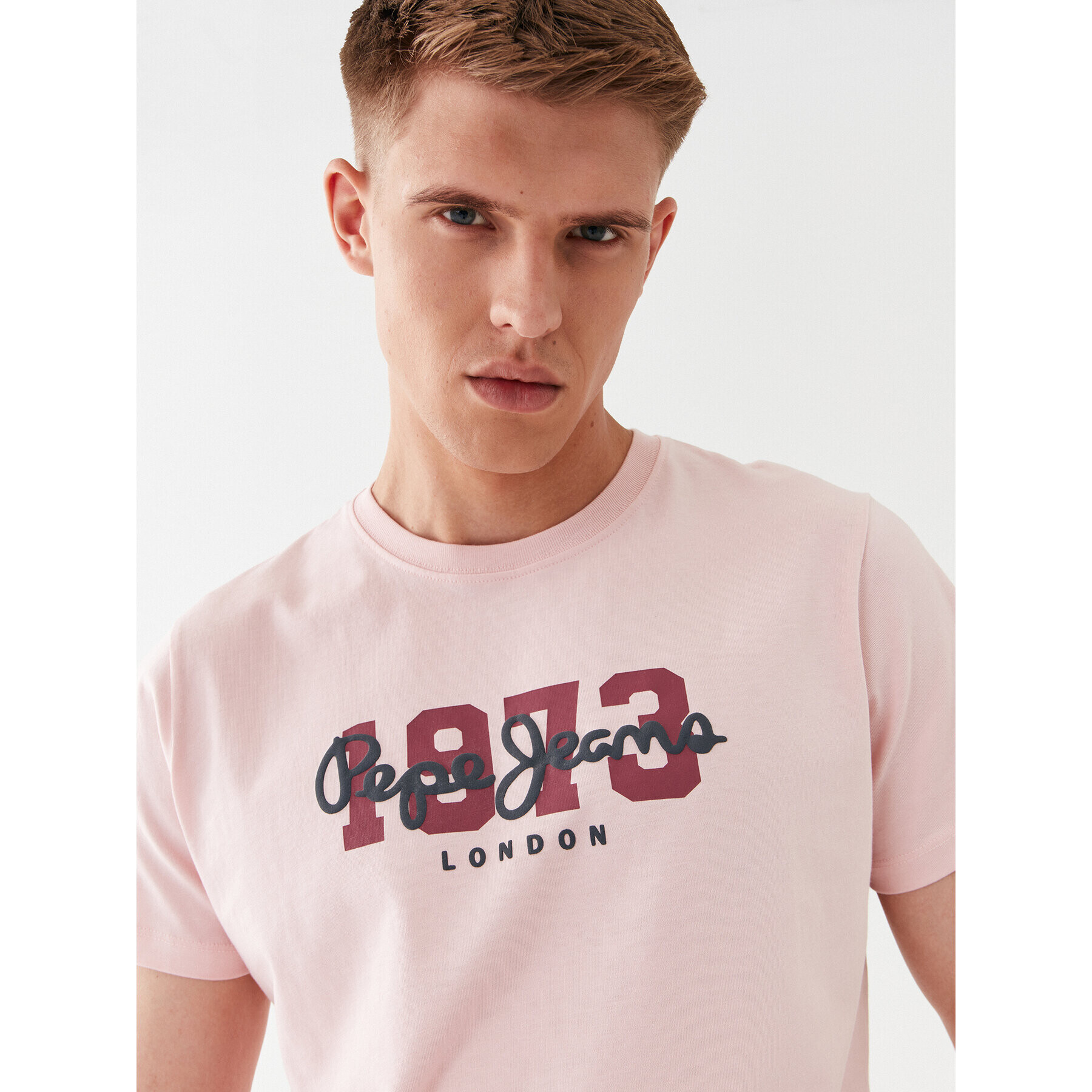 Pepe Jeans Тишърт Wolf PM508953 Розов Regular Fit - Pepit.bg