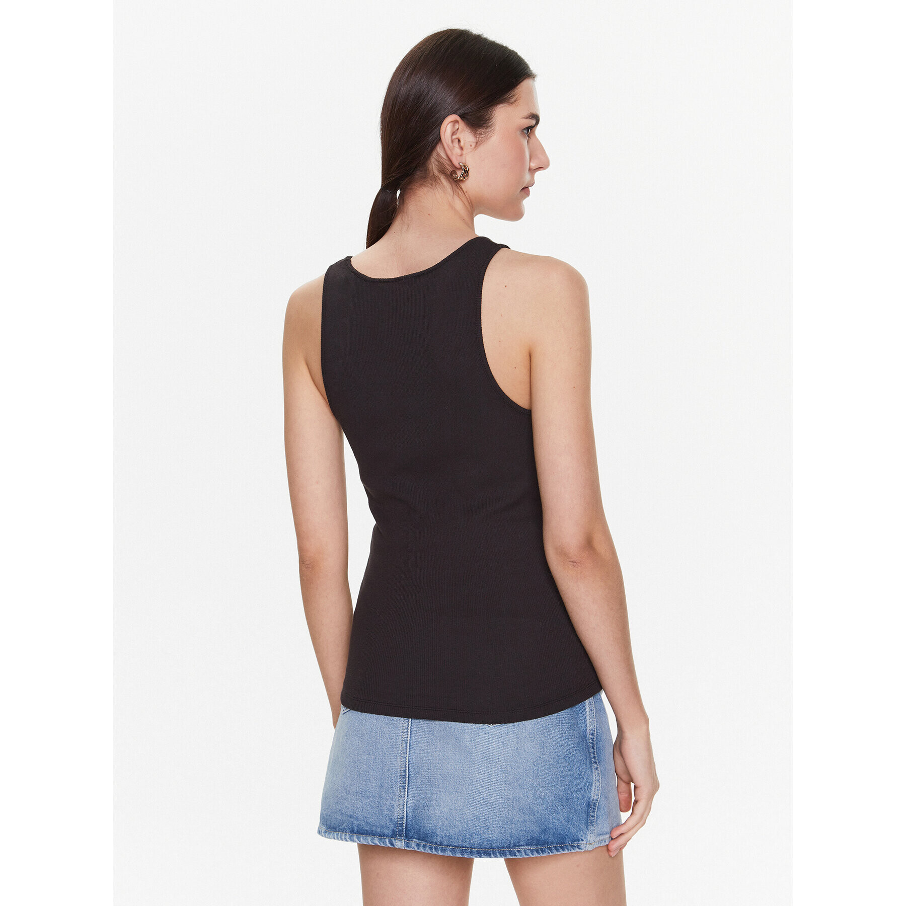 Pepe Jeans топ Ozella PL505474 Черен Regular Fit - Pepit.bg