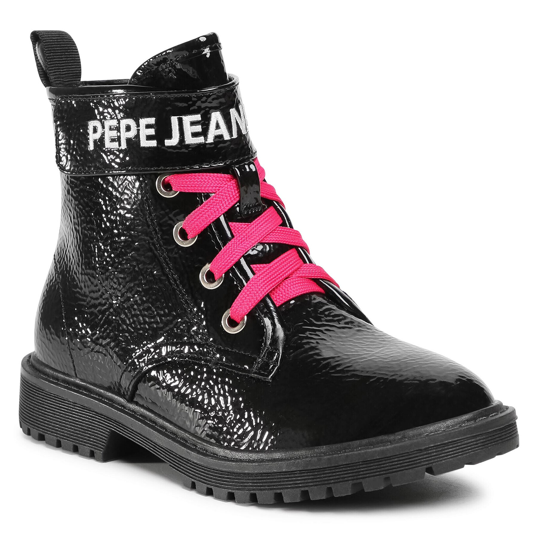 Pepe Jeans Туристически oбувки Hatton Velcro PGS50161 Черен - Pepit.bg