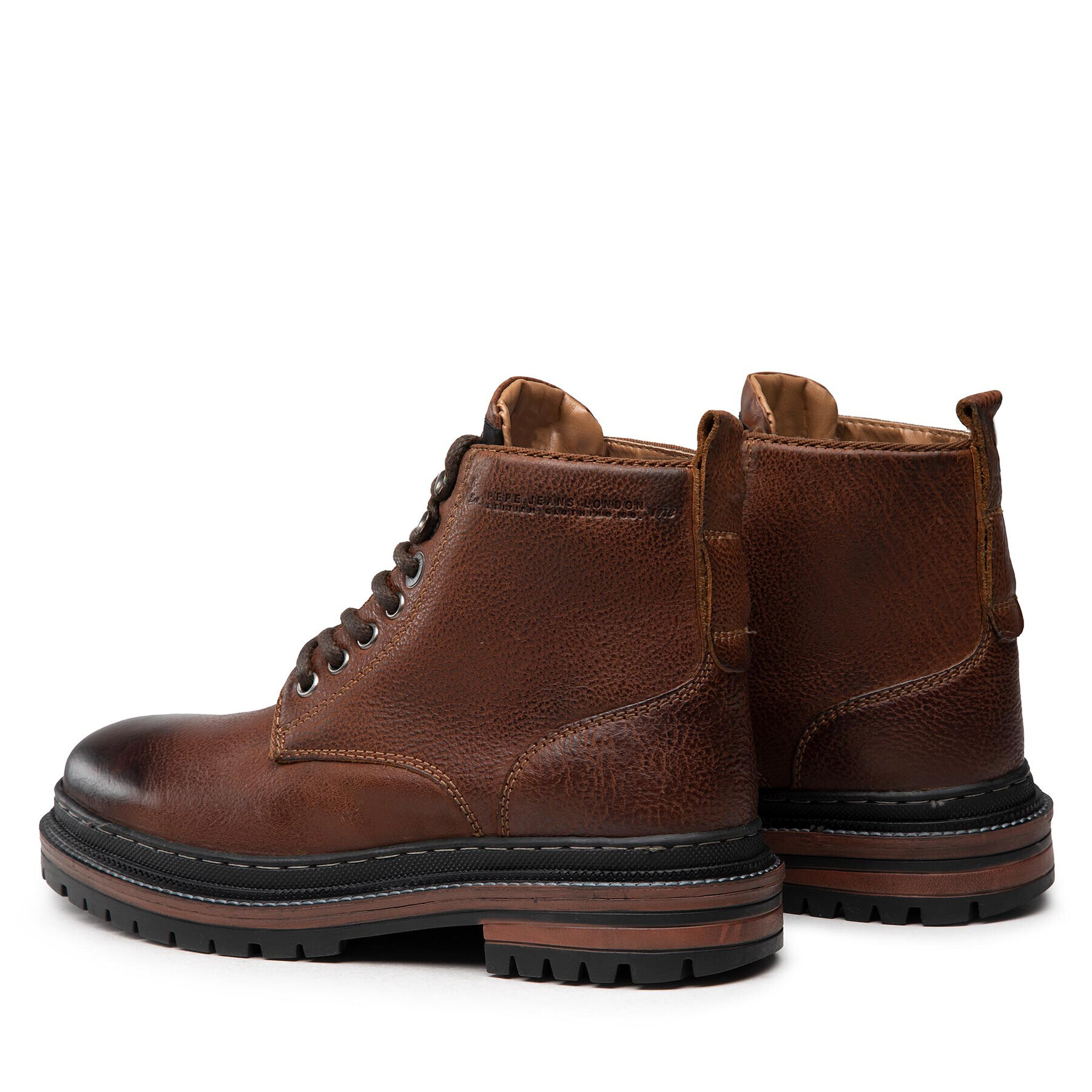 Pepe Jeans Туристически oбувки Martin Boot PMS50205 Кафяв - Pepit.bg