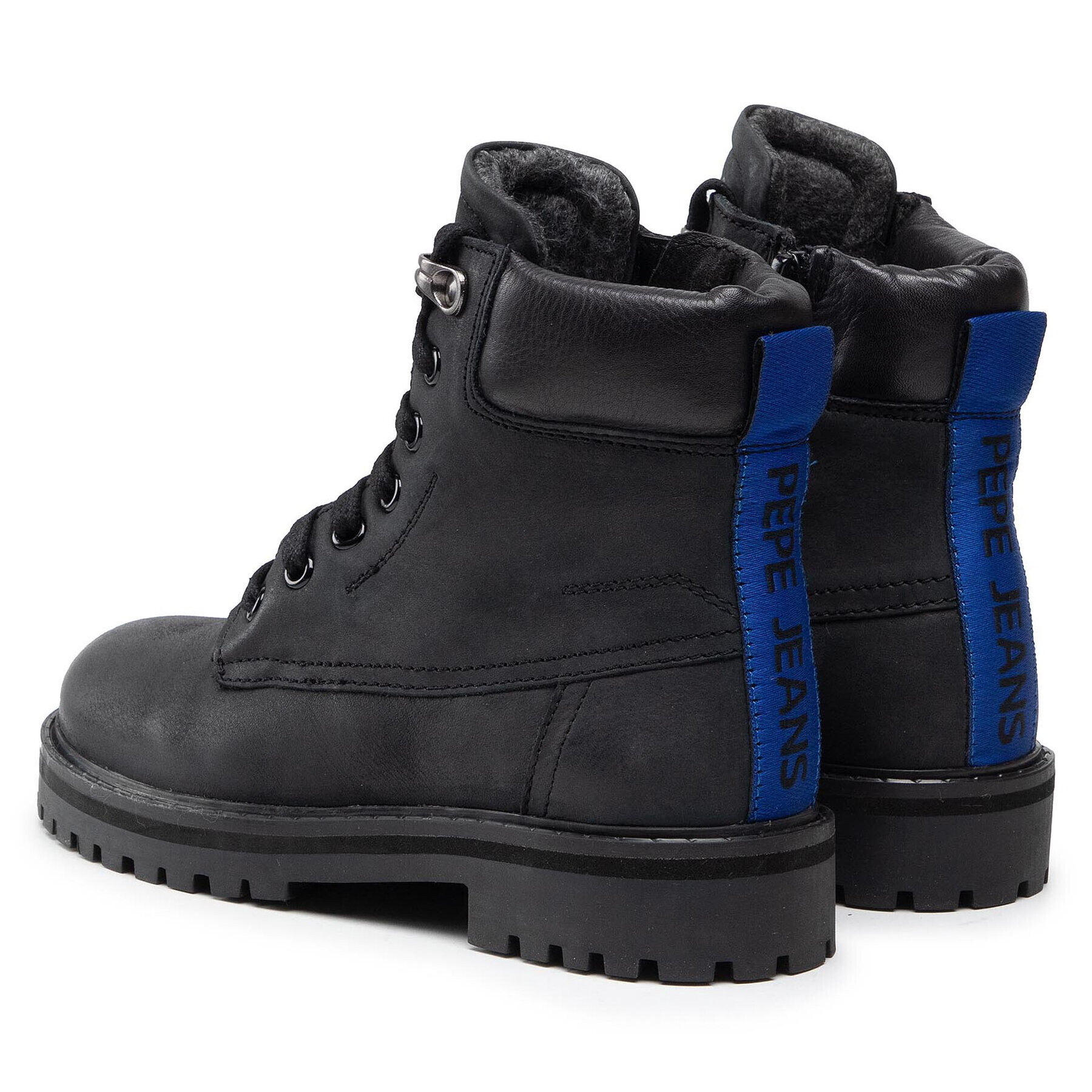 Pepe Jeans Туристически oбувки Nick Bootie PBS50092 Черен - Pepit.bg