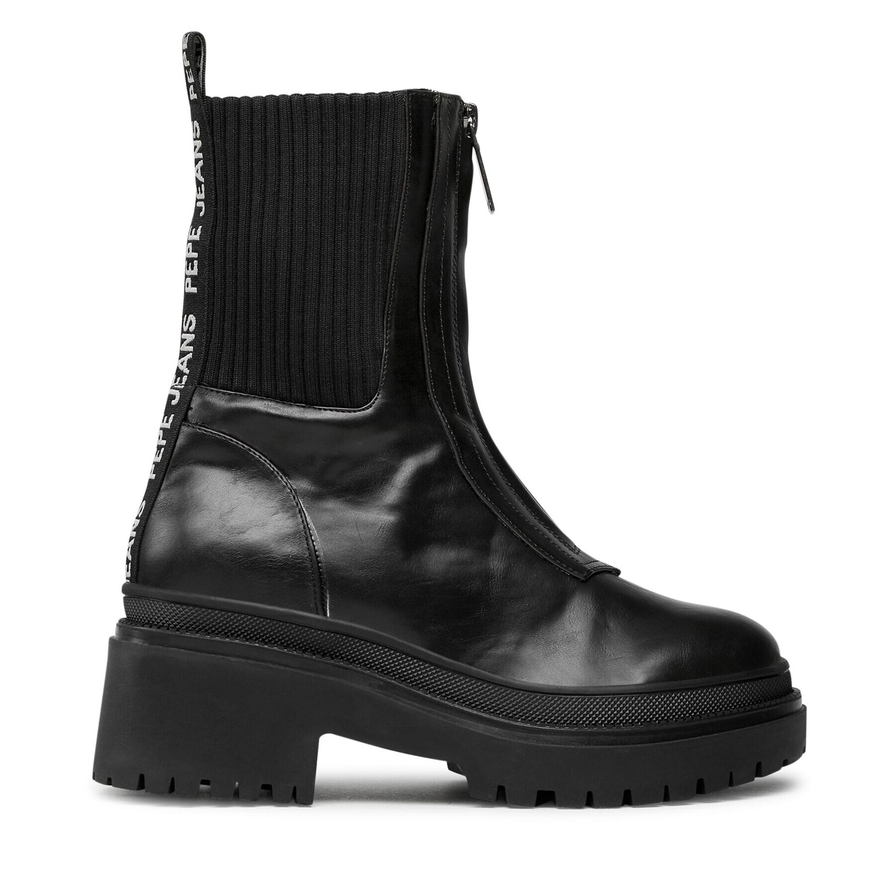 Pepe Jeans Туристически oбувки Rock Zip PLS50438 Черен - Pepit.bg