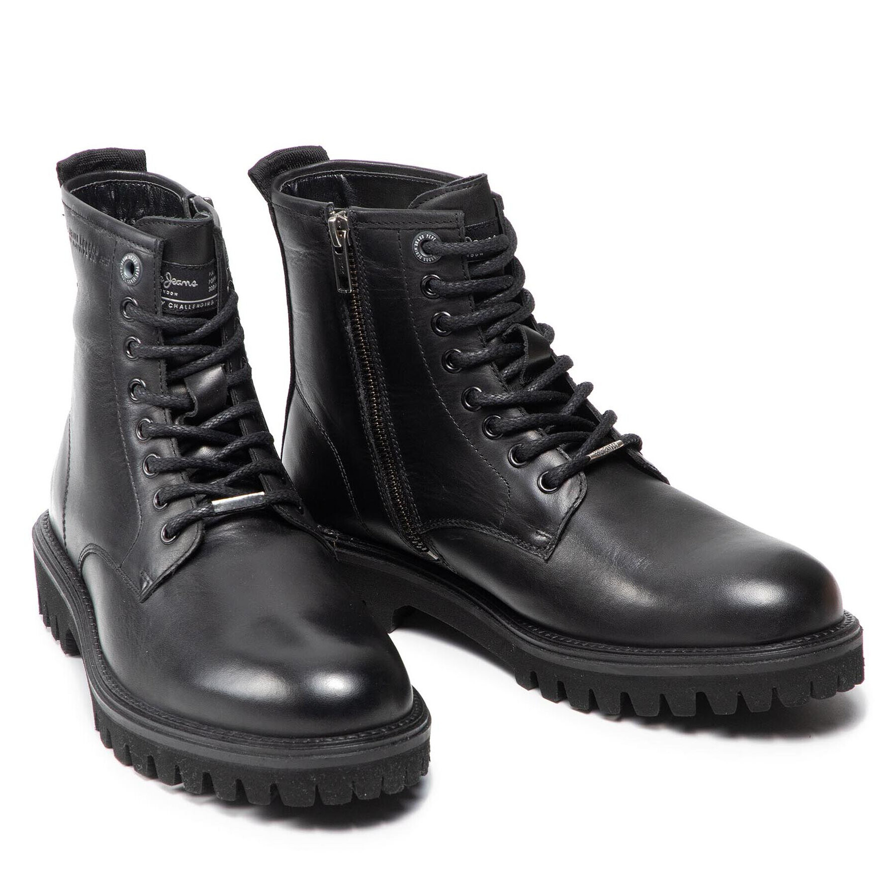 Pepe Jeans Туристически oбувки Trucker Boot PMS50213 Черен - Pepit.bg