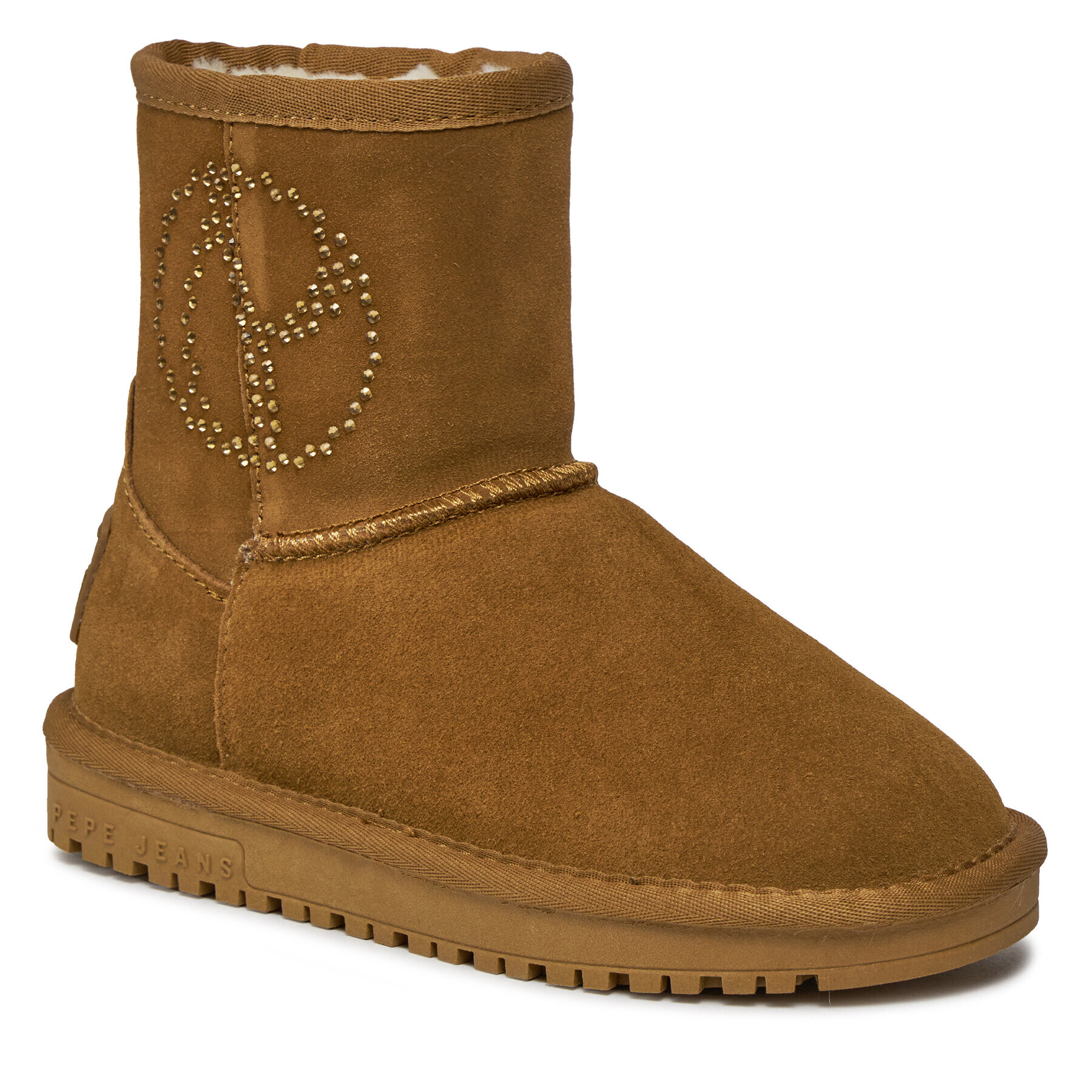 Pepe Jeans Зимни обувки PGS50191 Кафяв - Pepit.bg
