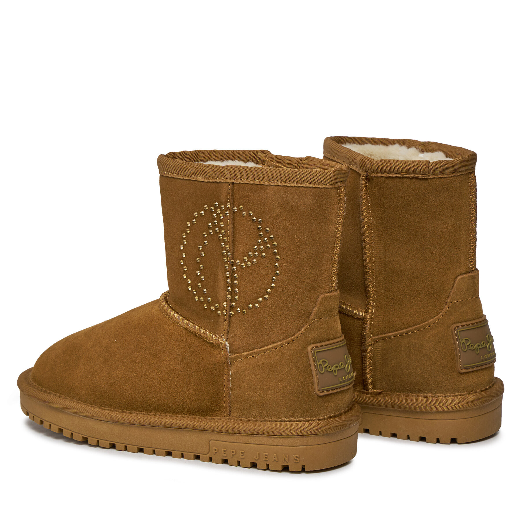 Pepe Jeans Зимни обувки PGS50191 Кафяв - Pepit.bg