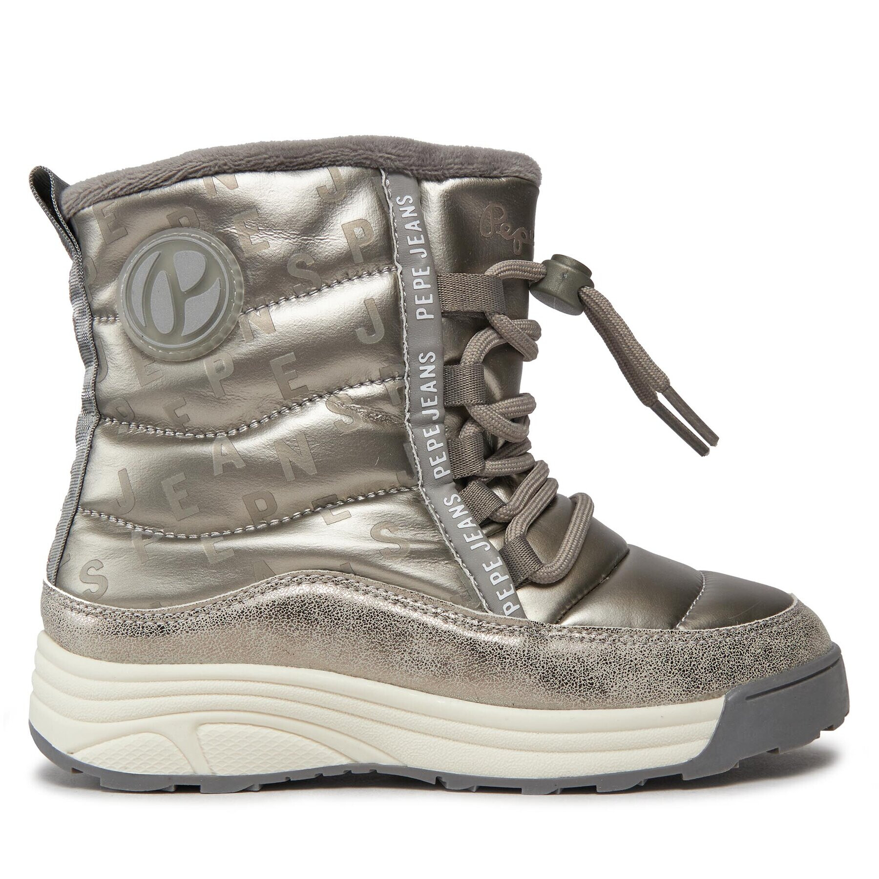 Pepe Jeans Зимни обувки PGS50193 Сребрист - Pepit.bg