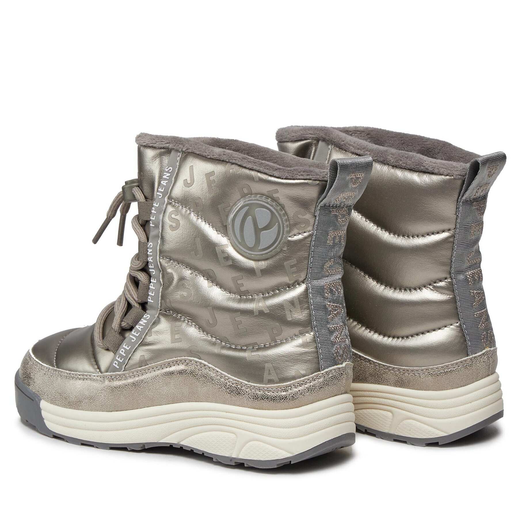 Pepe Jeans Зимни обувки PGS50193 Сребрист - Pepit.bg