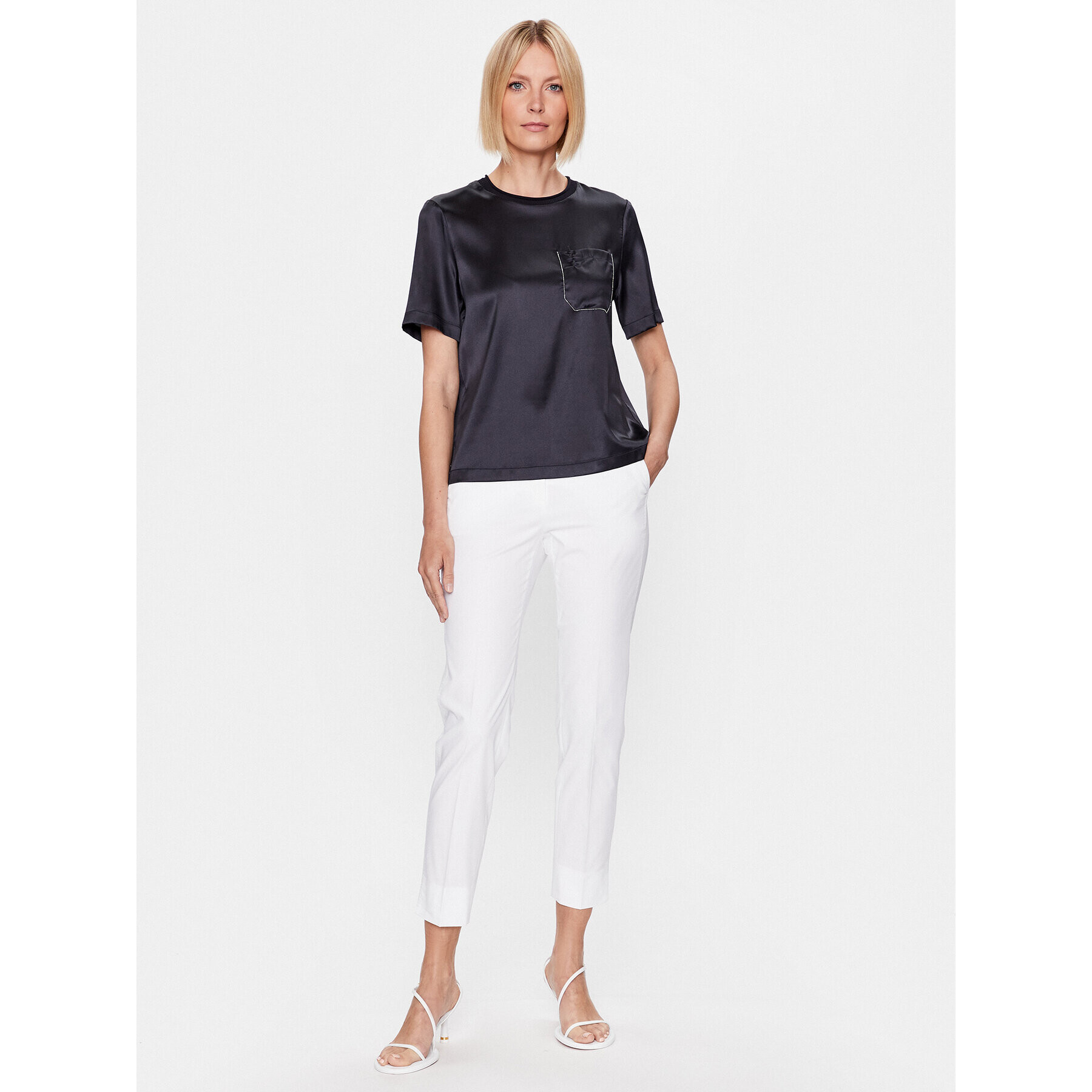 Peserico Блуза S06808 Тъмносин Regular Fit - Pepit.bg
