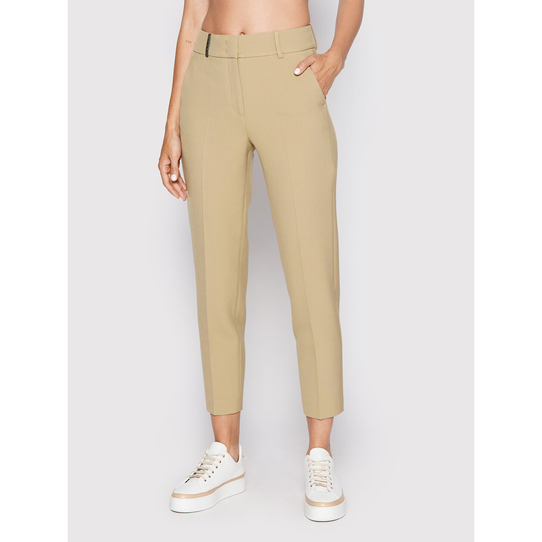 Peserico Чино панталони P04763 Бежов Regular Fit - Pepit.bg
