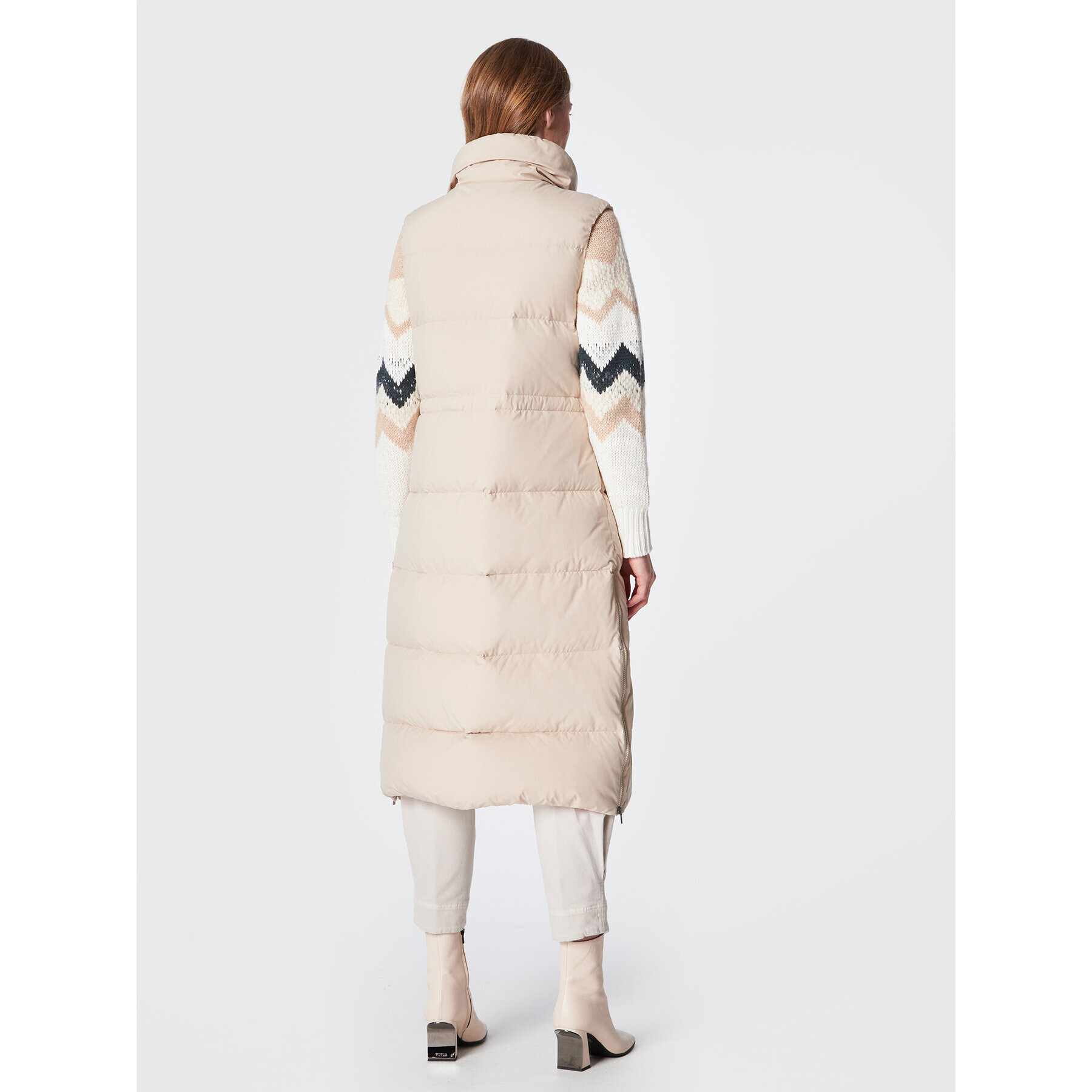 Peserico Easy Елек M03313 03604 Бежов Regular Fit - Pepit.bg