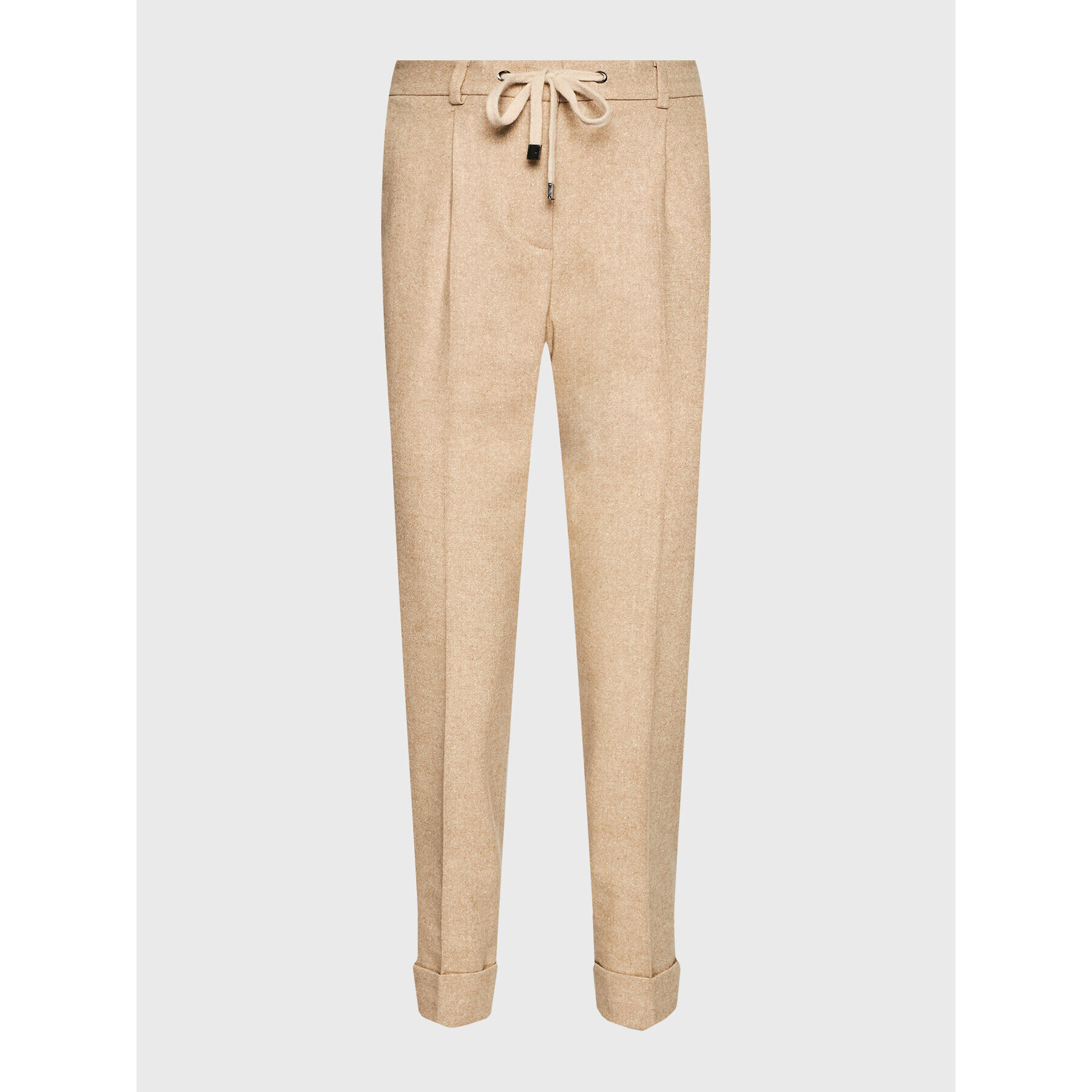 Peserico Easy Текстилни панталони M04860 08585 Бежов Regular Fit - Pepit.bg