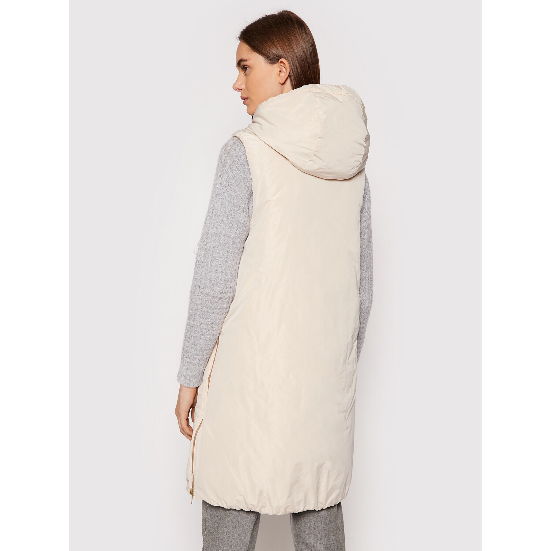 Peserico Елек S23280 Бежов Regular Fit - Pepit.bg