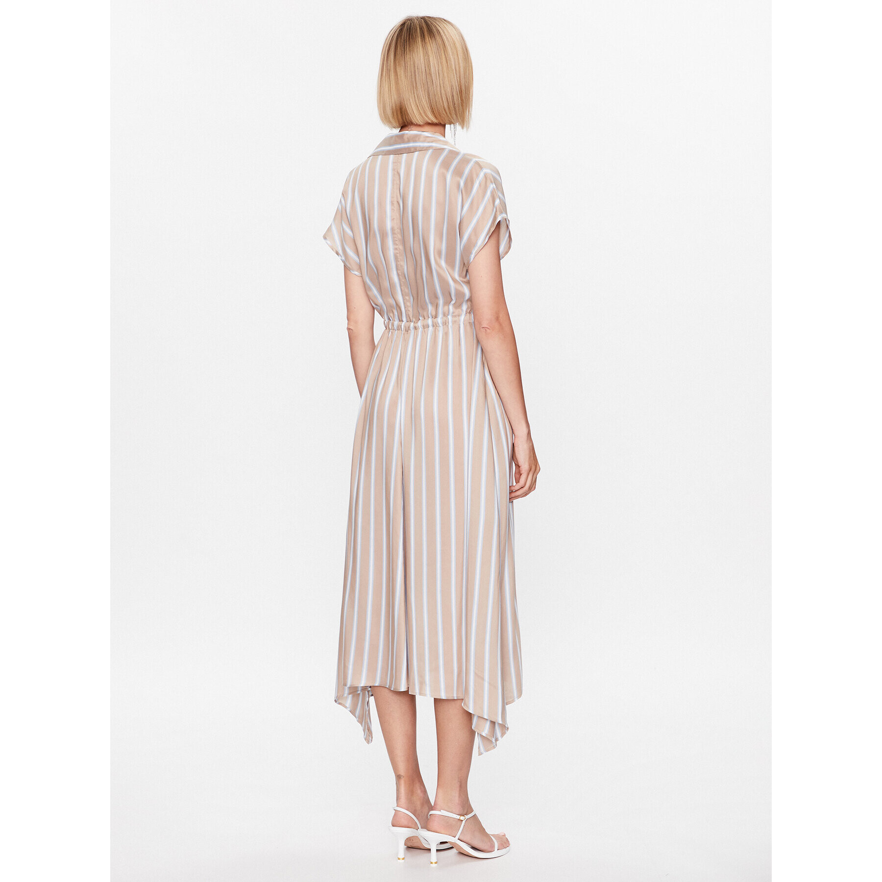 Peserico Ежедневна рокля S02165 Бежов Regular Fit - Pepit.bg