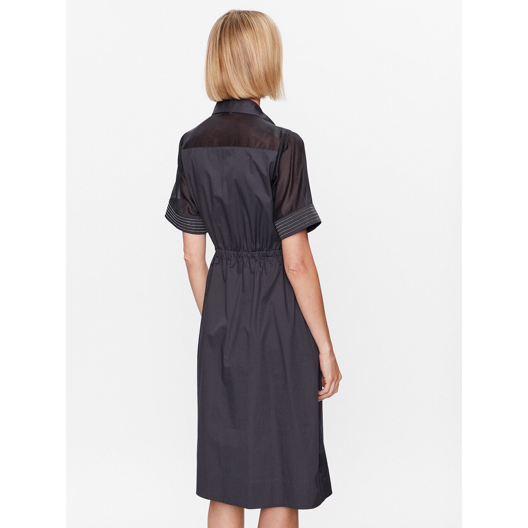 Peserico Ежедневна рокля S02380 Сив Regular Fit - Pepit.bg