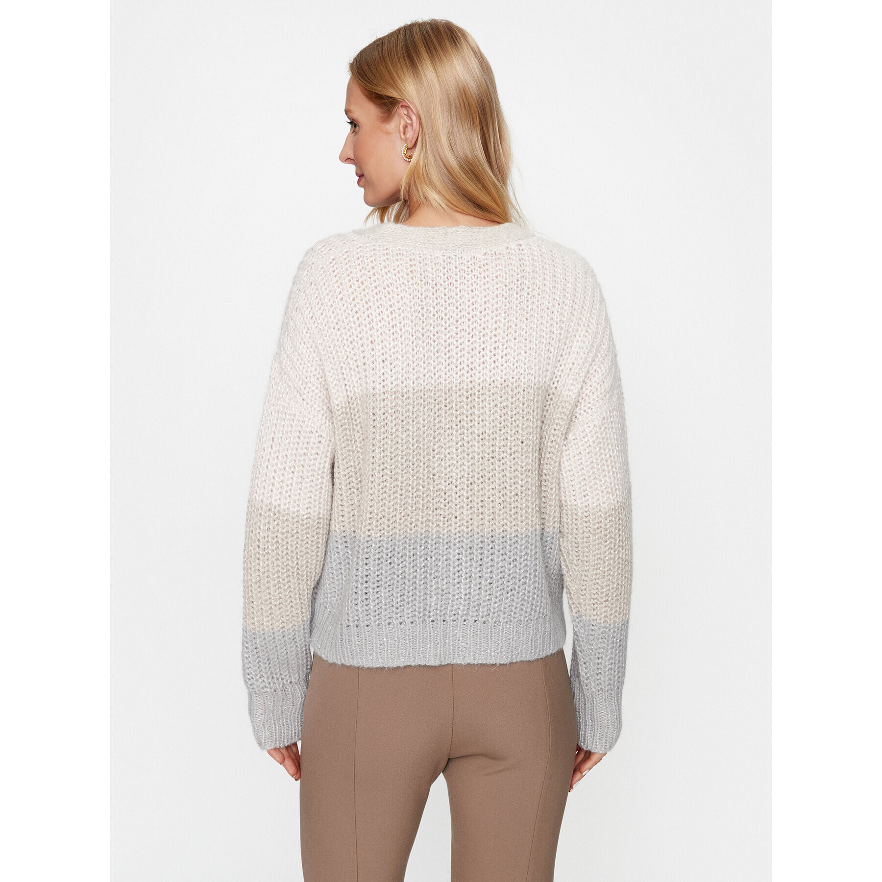 Peserico Кардиган S99042F03 Бежов Regular Fit - Pepit.bg