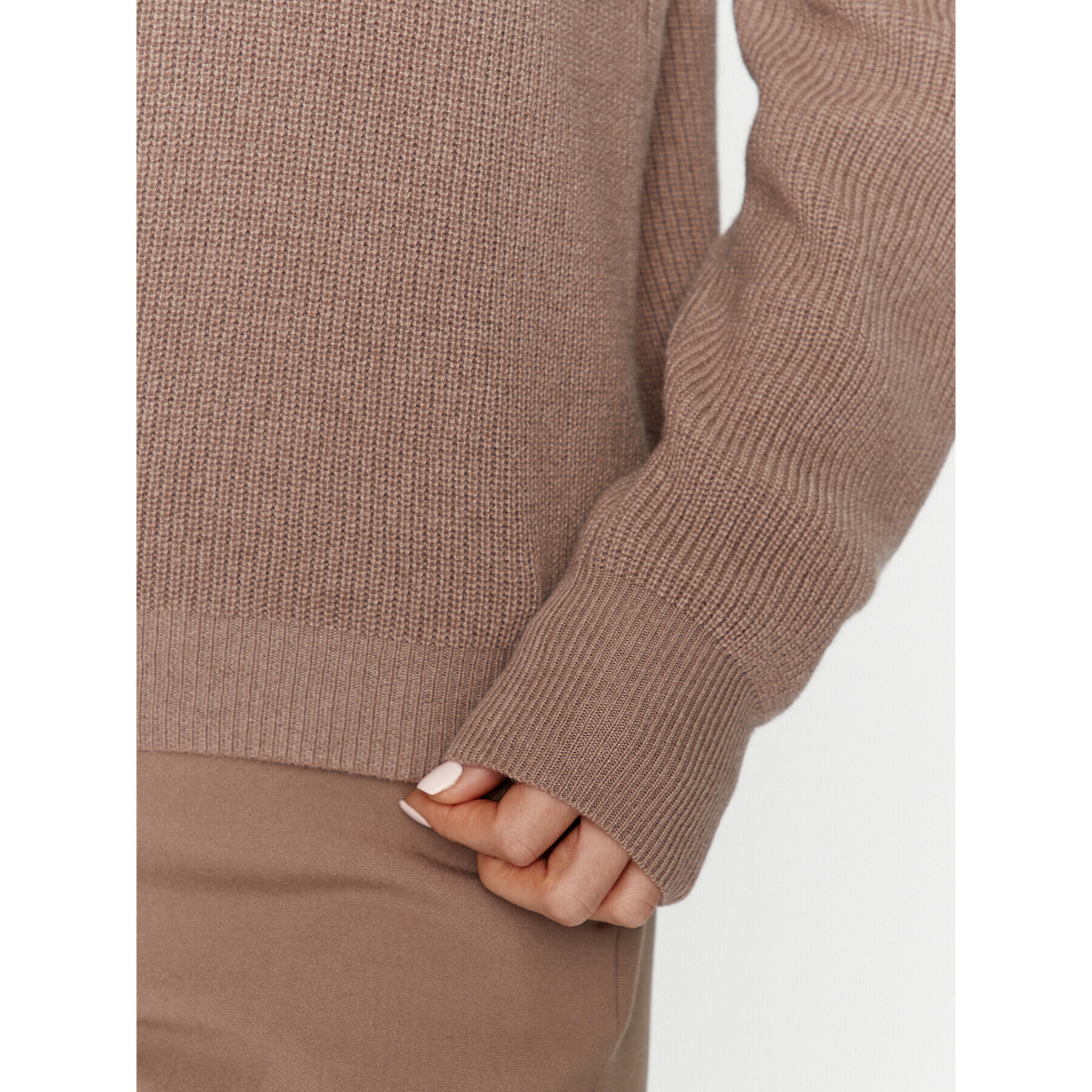 Peserico Пуловер S99005F12 Бежов Regular Fit - Pepit.bg
