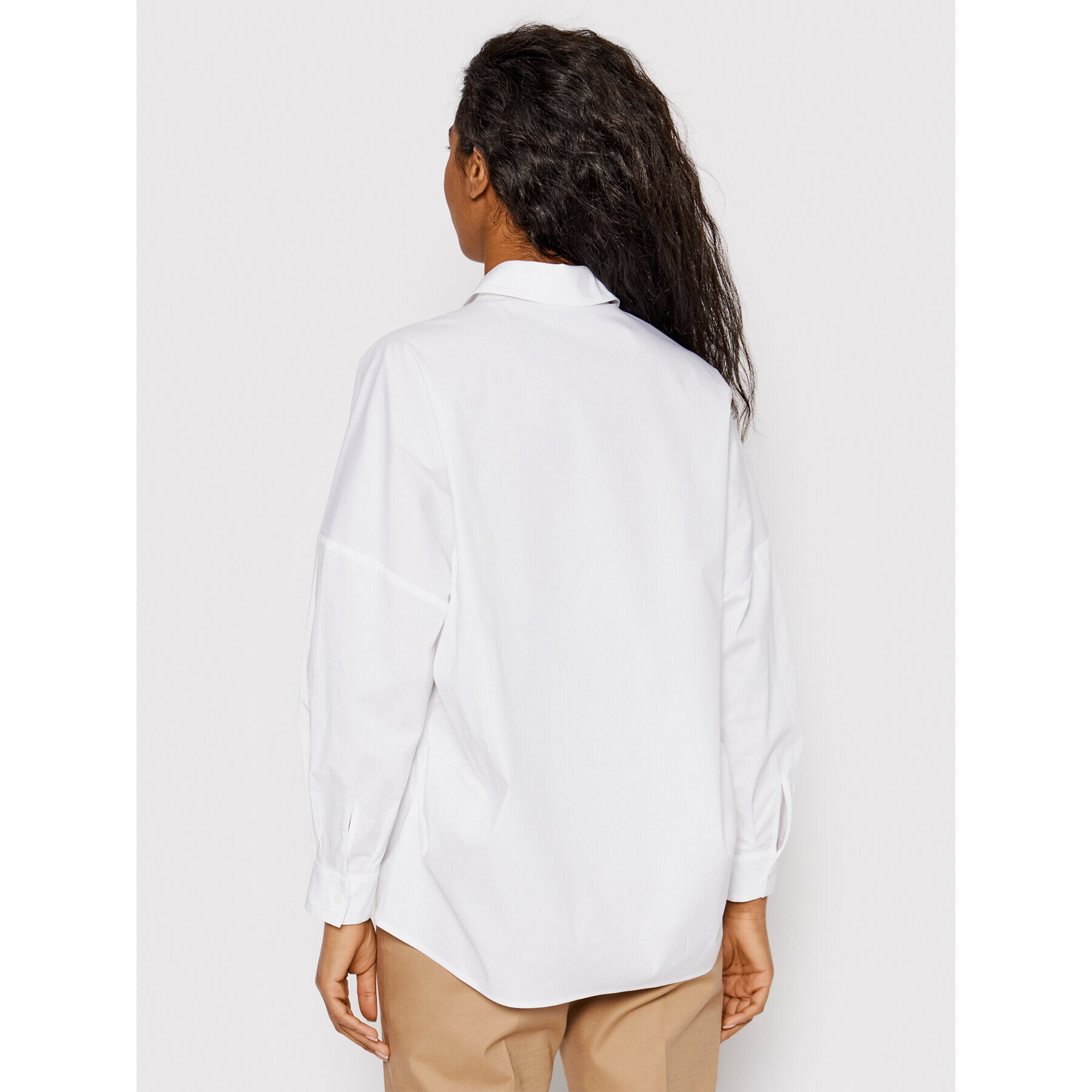 Peserico Риза S0656000Q Бял Wide Fit - Pepit.bg