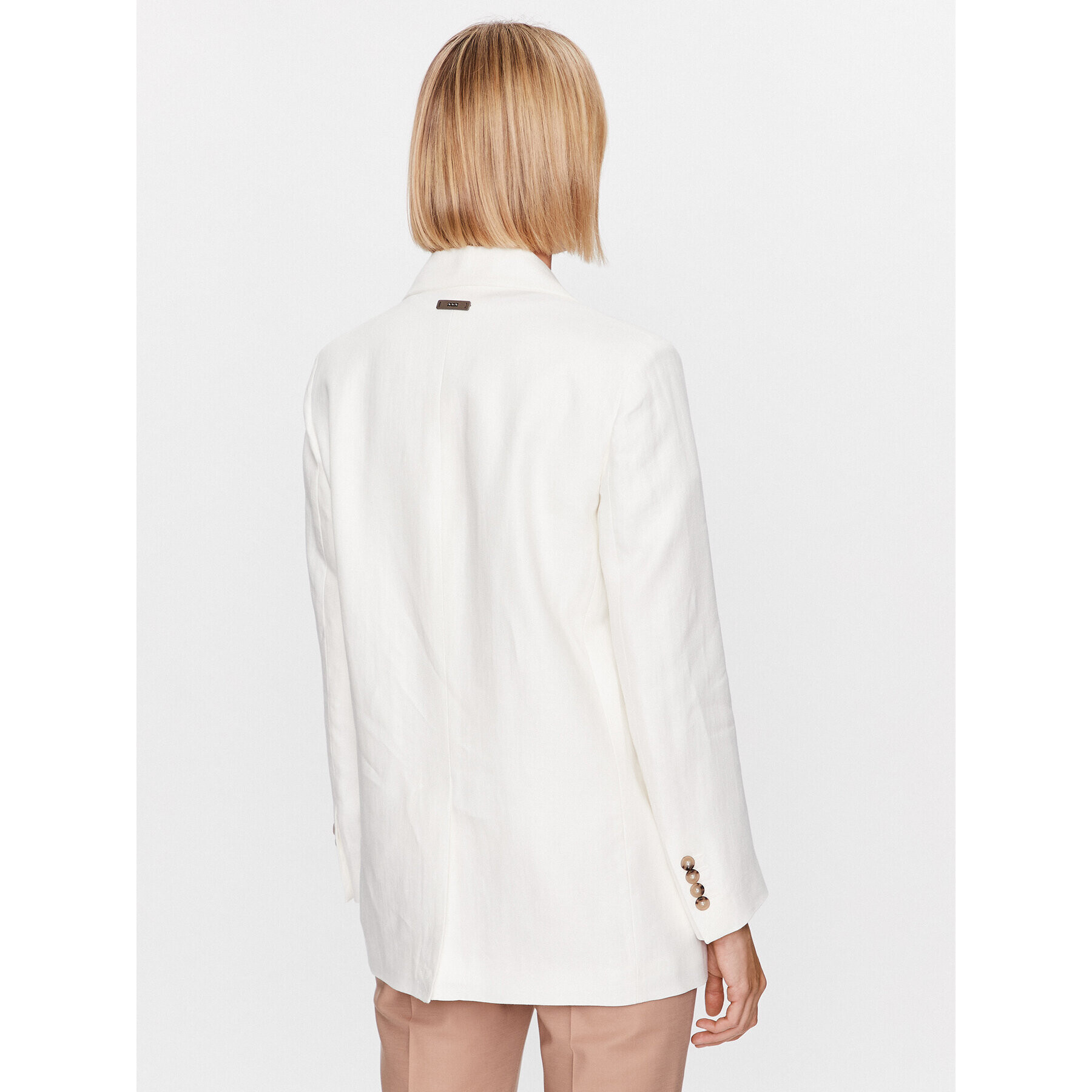 Peserico Сако S01397 Бял Regular Fit - Pepit.bg