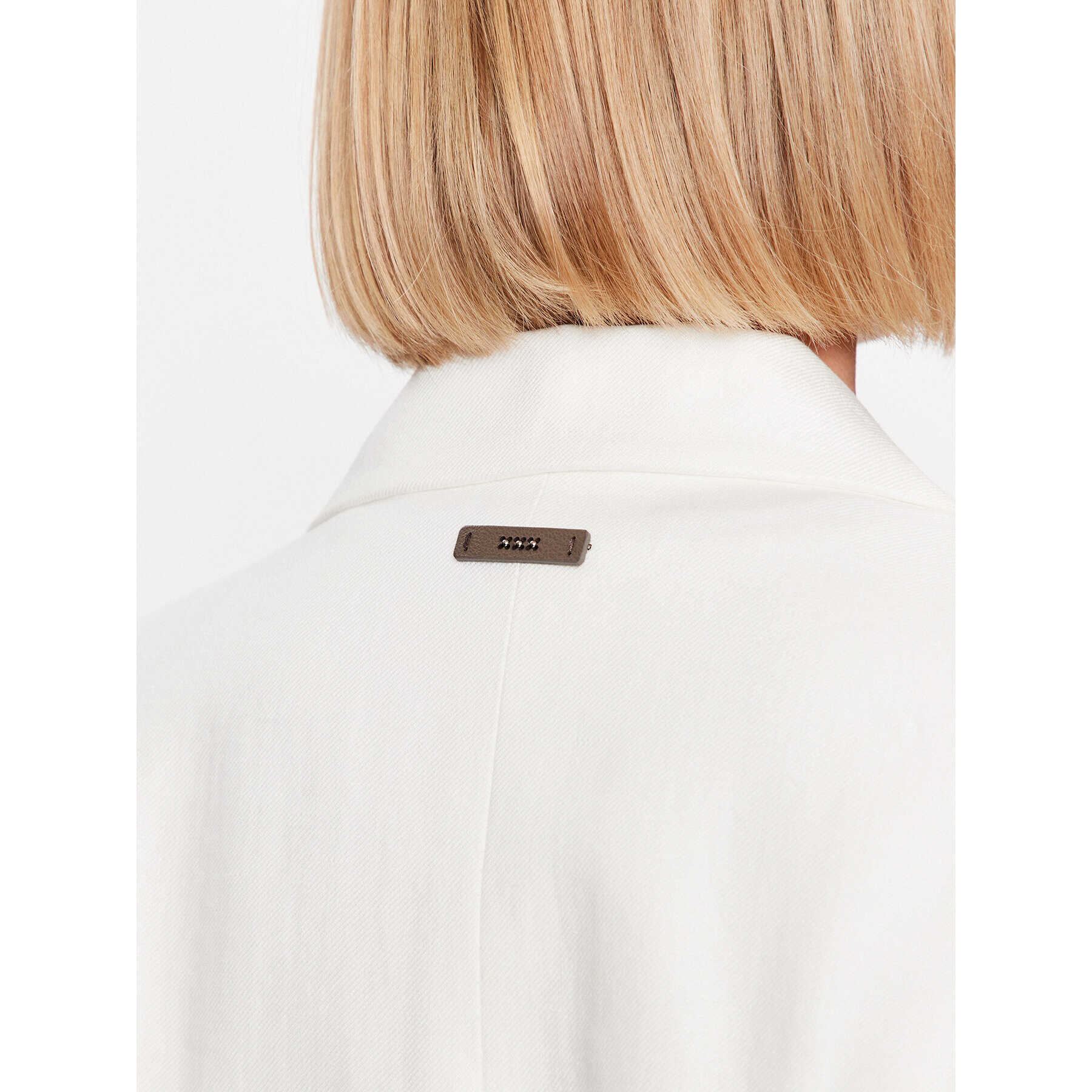 Peserico Сако S01397 Бял Regular Fit - Pepit.bg