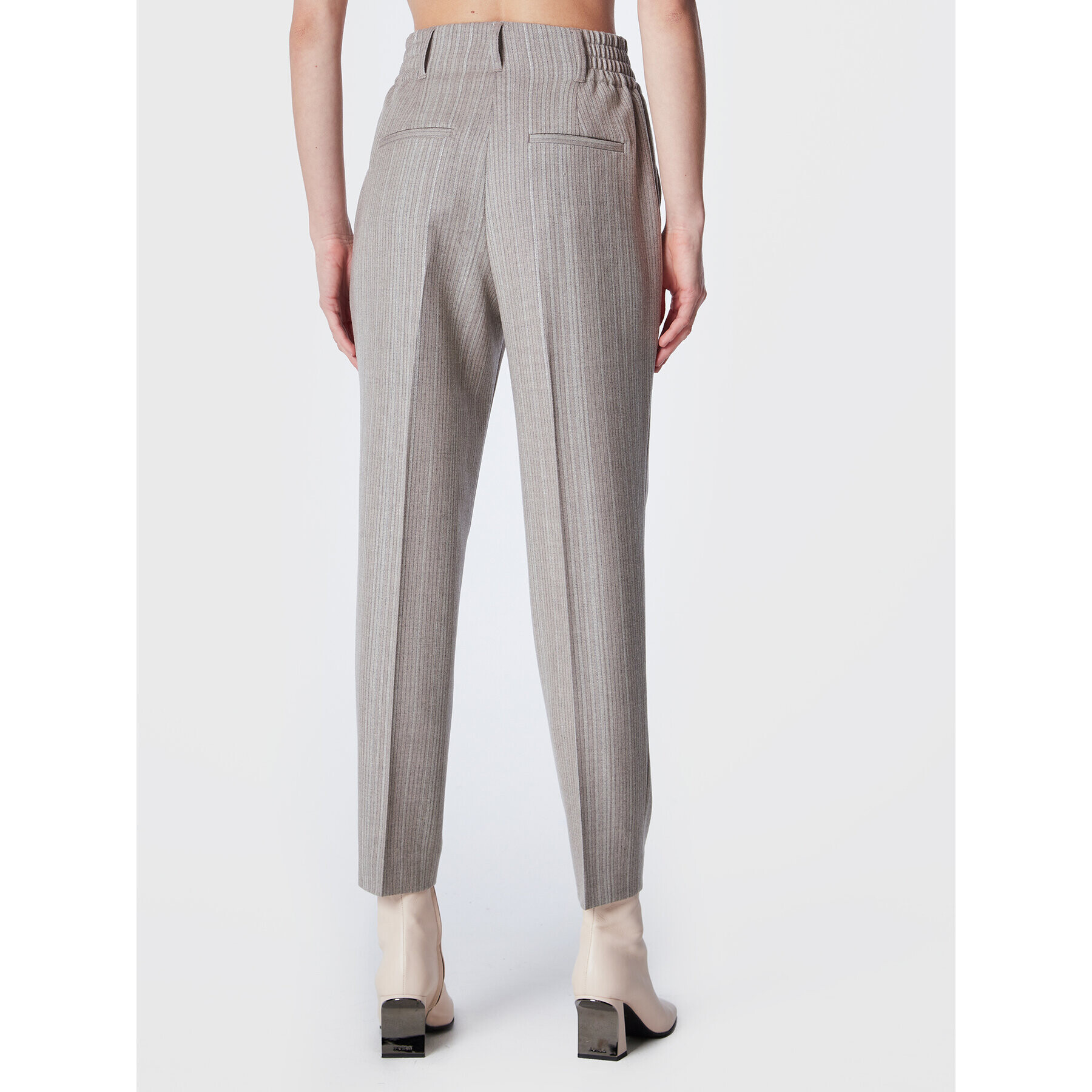 Peserico Текстилни панталони E04806 Бежов Regular Fit - Pepit.bg