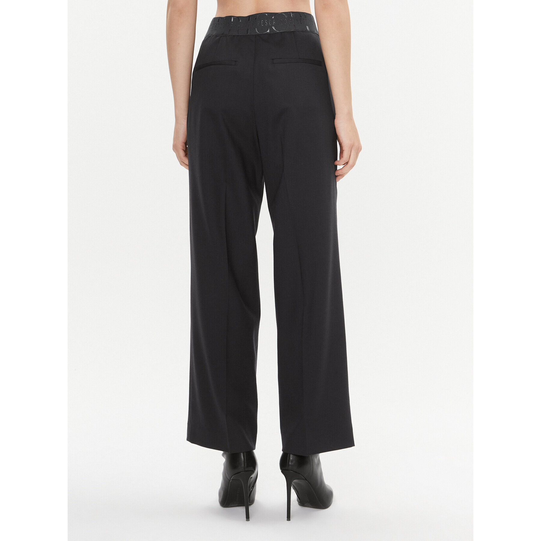 Peserico Текстилни панталони P04850 Тъмносин Regular Fit - Pepit.bg