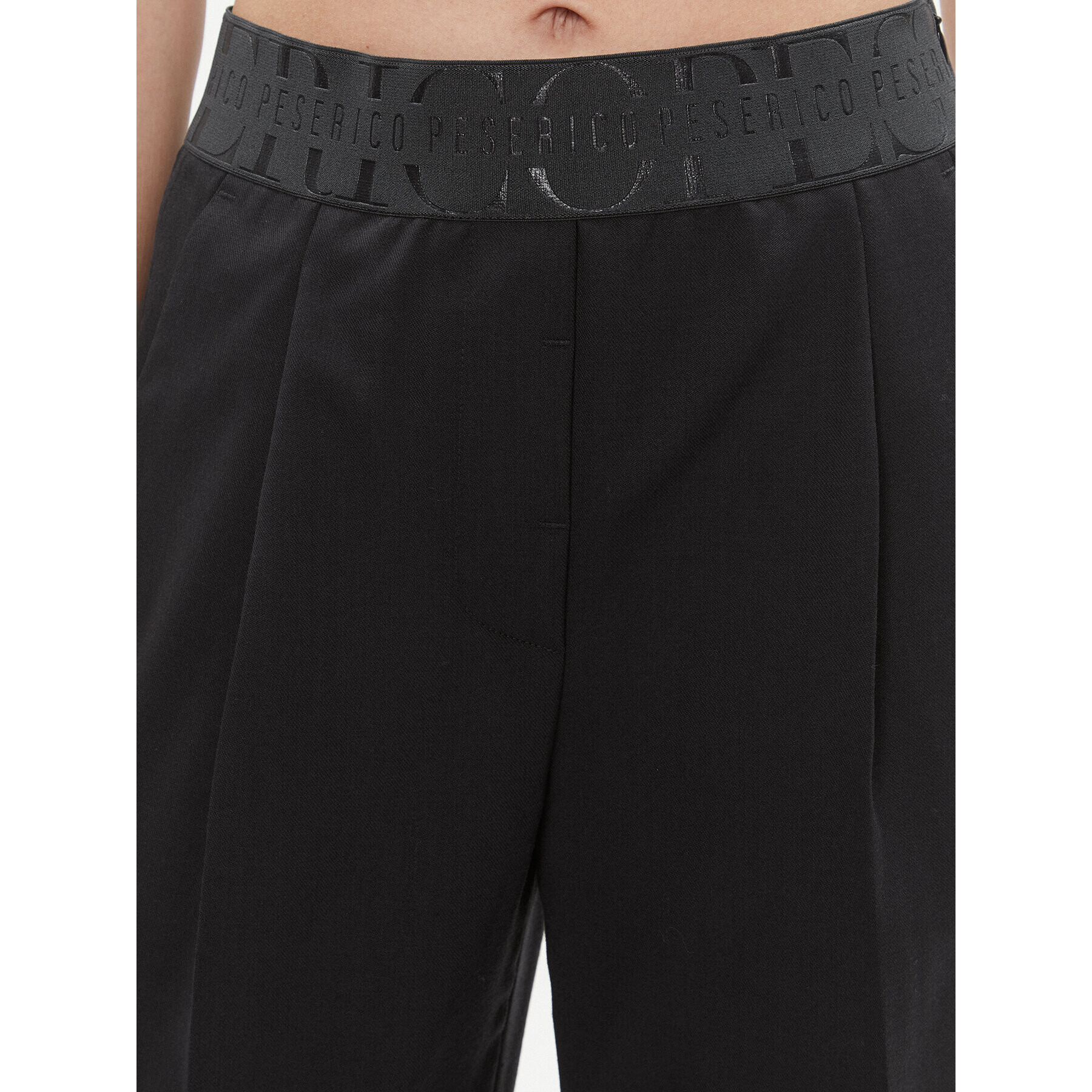 Peserico Текстилни панталони P04850 Тъмносин Regular Fit - Pepit.bg